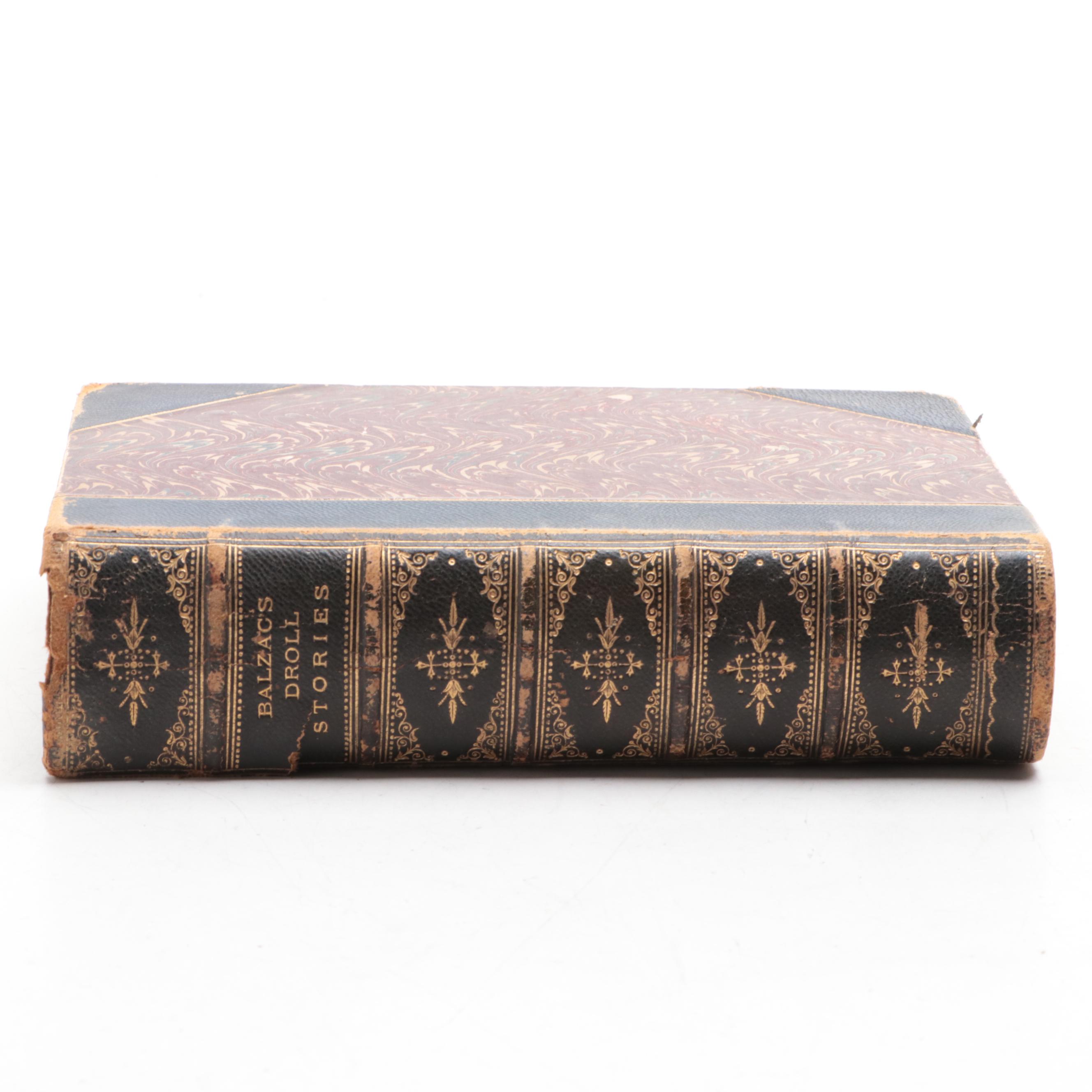 Illustrated "Droll Stories" by Honoré de Balzac, 1874