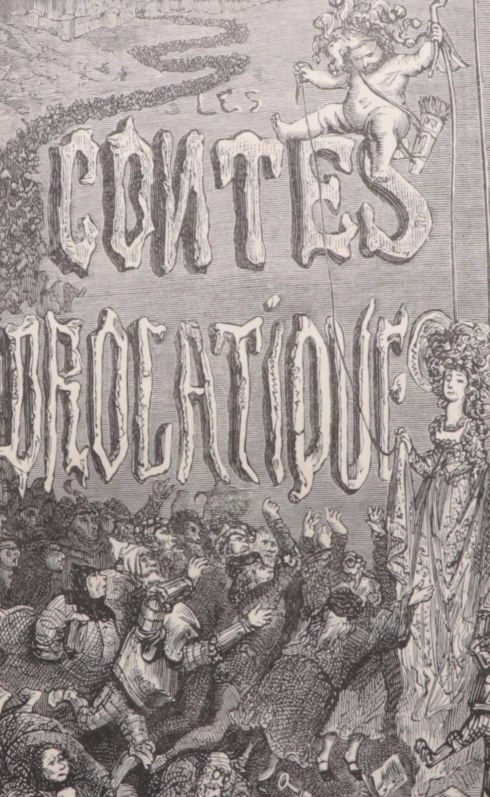 Illustrated "Droll Stories" by Honoré de Balzac, 1874