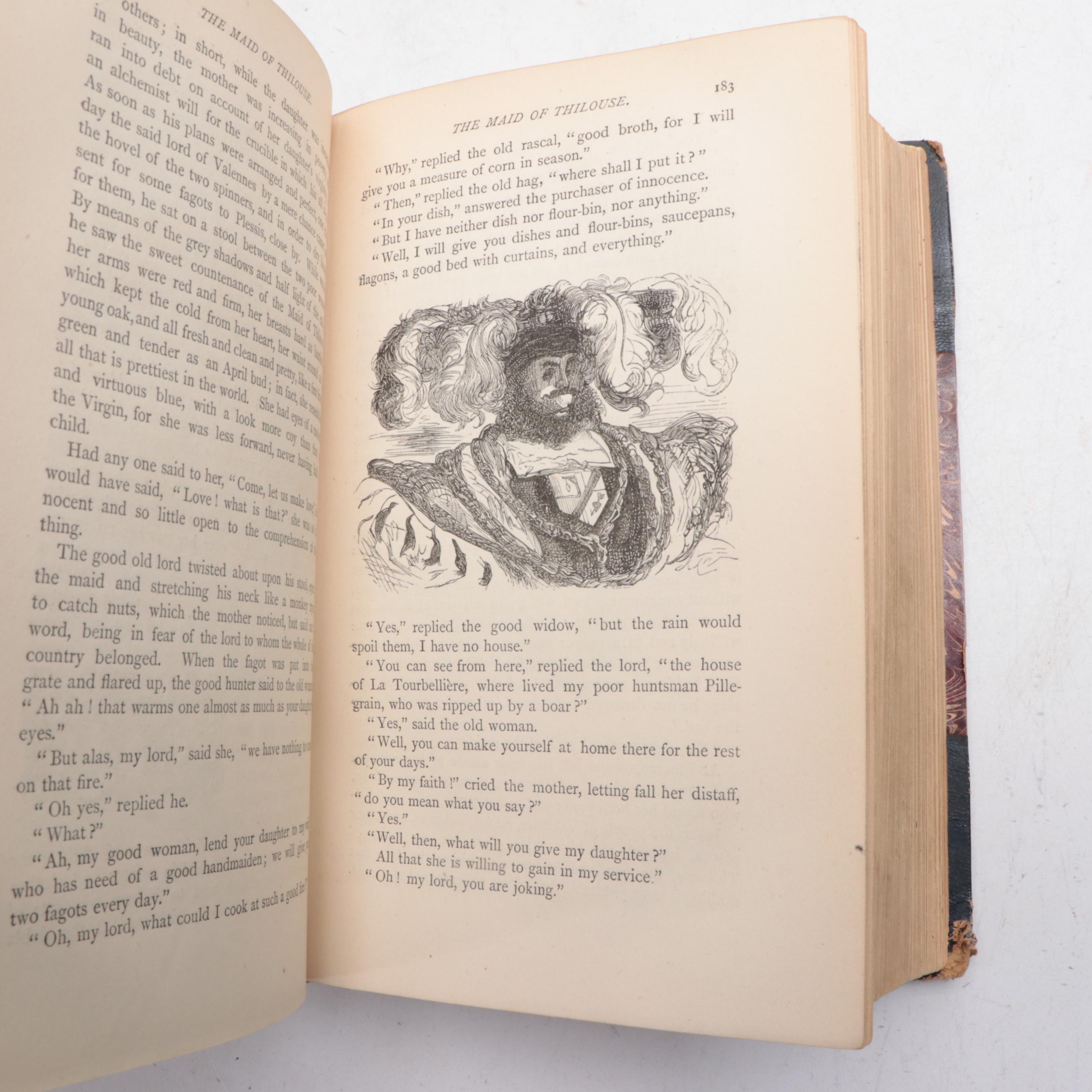 Illustrated "Droll Stories" by Honoré de Balzac, 1874