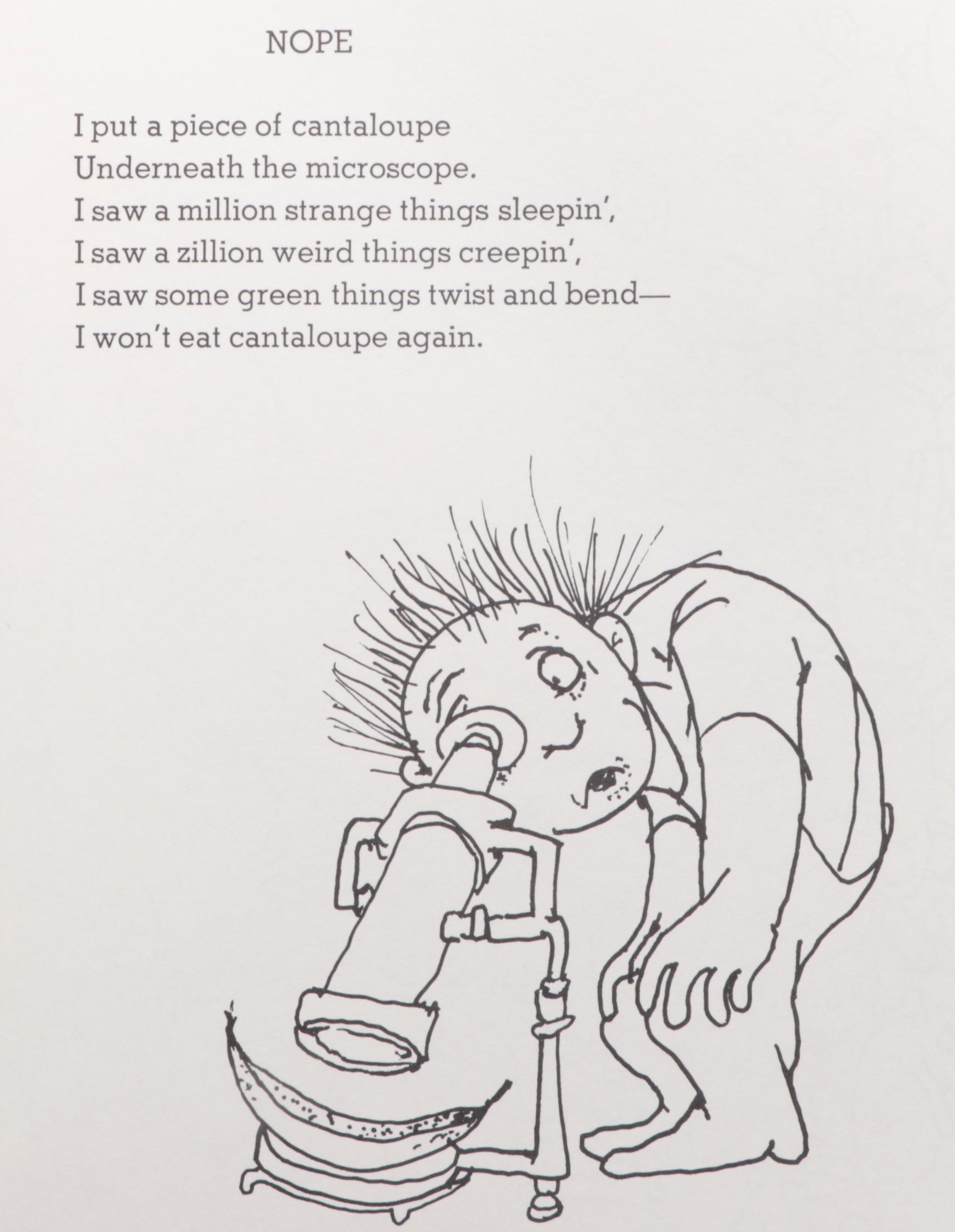 First Edition "Falling Up" by Shel Silverstein, 1996