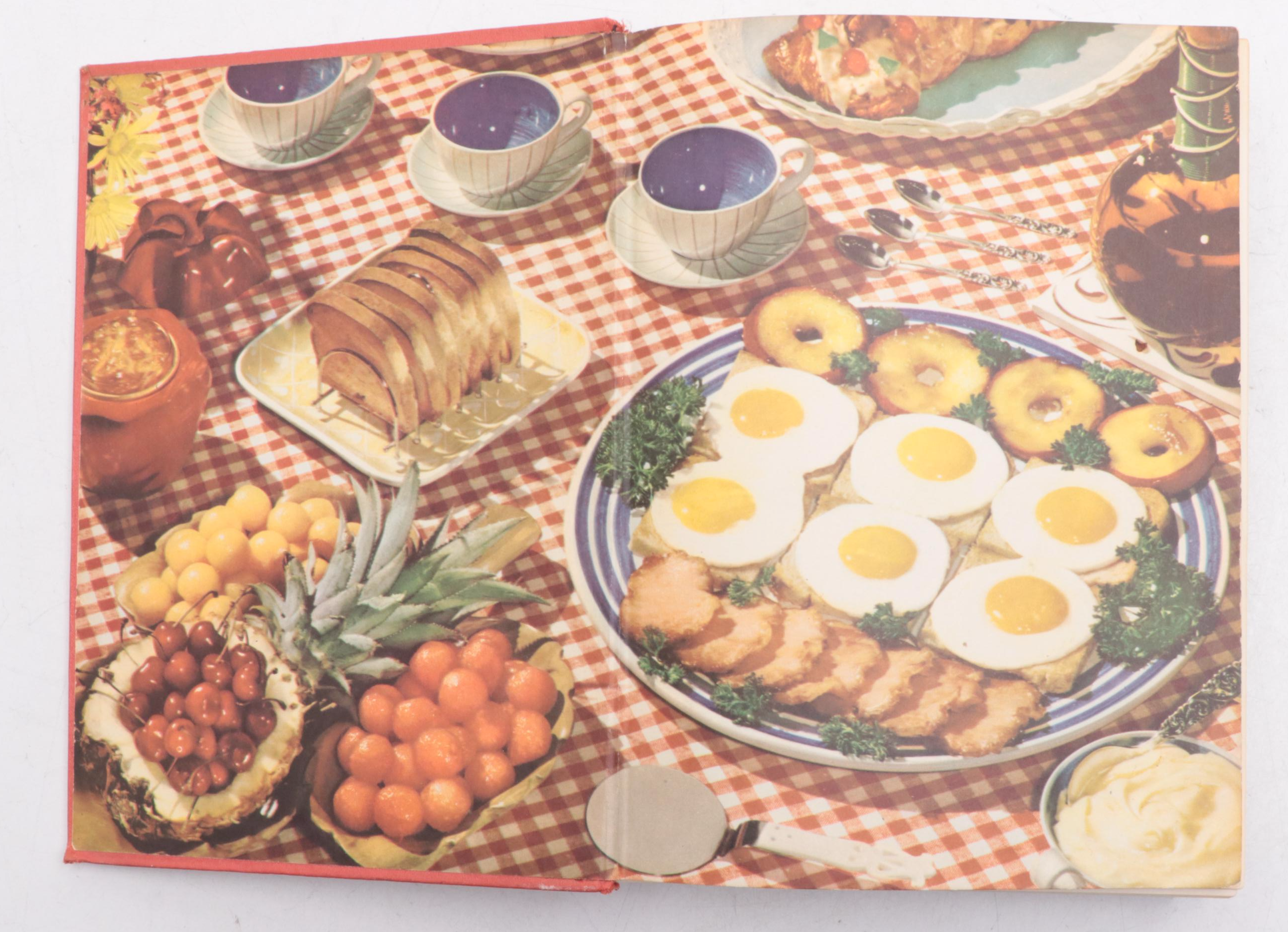 Illustrated "The American Peoples Cookbook" by Melanie De Proft, 1956