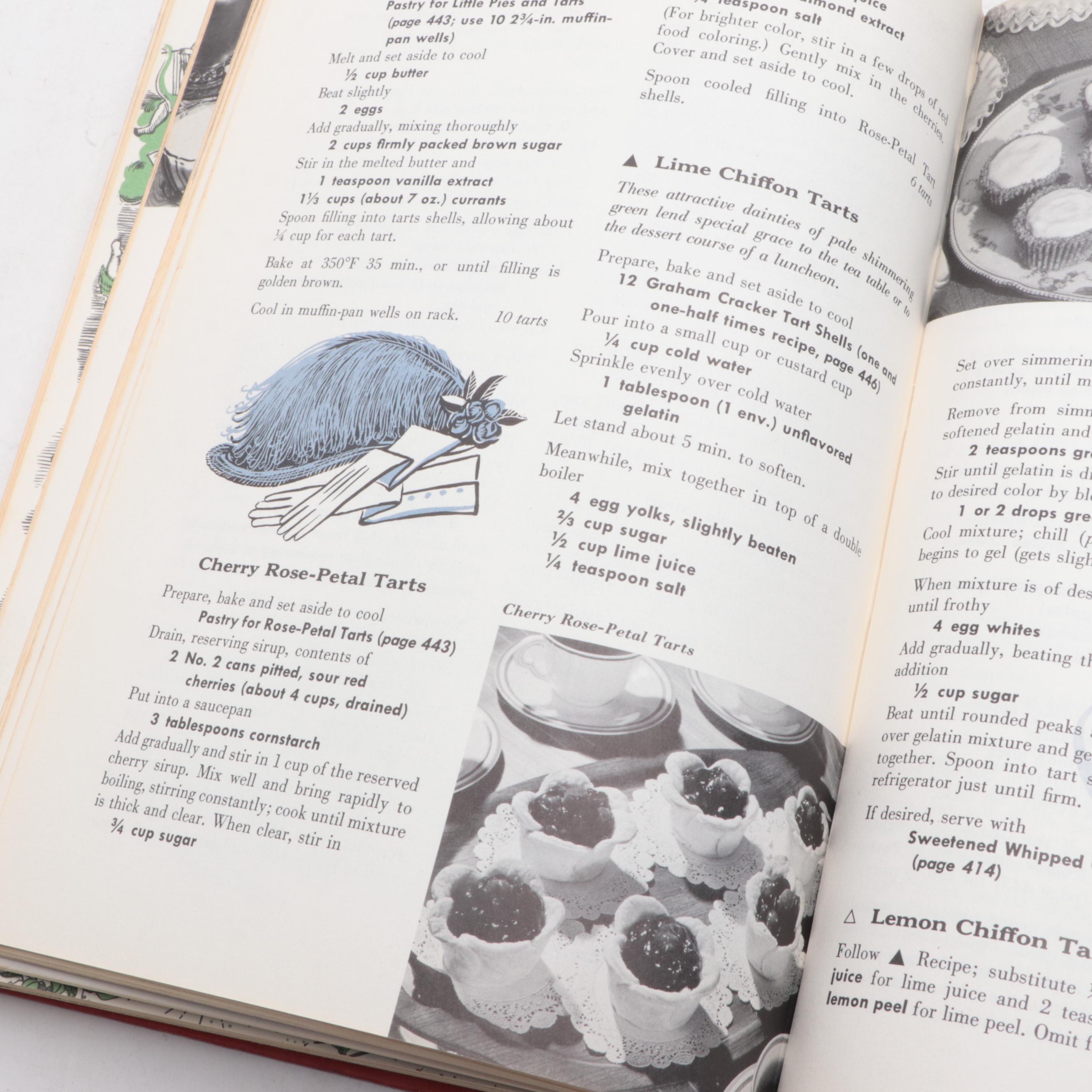 Illustrated "The American Peoples Cookbook" by Melanie De Proft, 1956