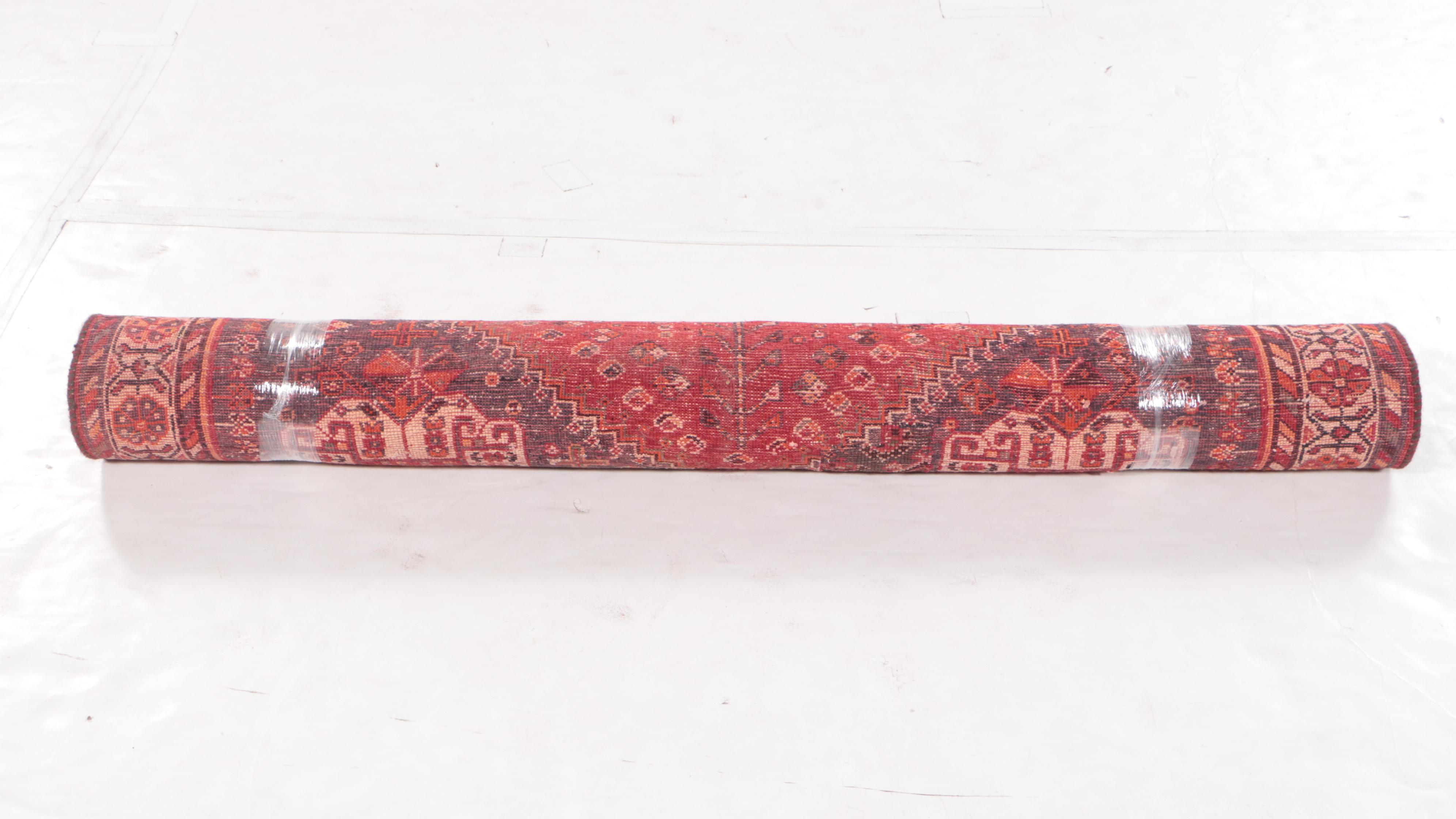 5'2 x 8'1 Hand-Knotted Persian Qashqai Area Rug