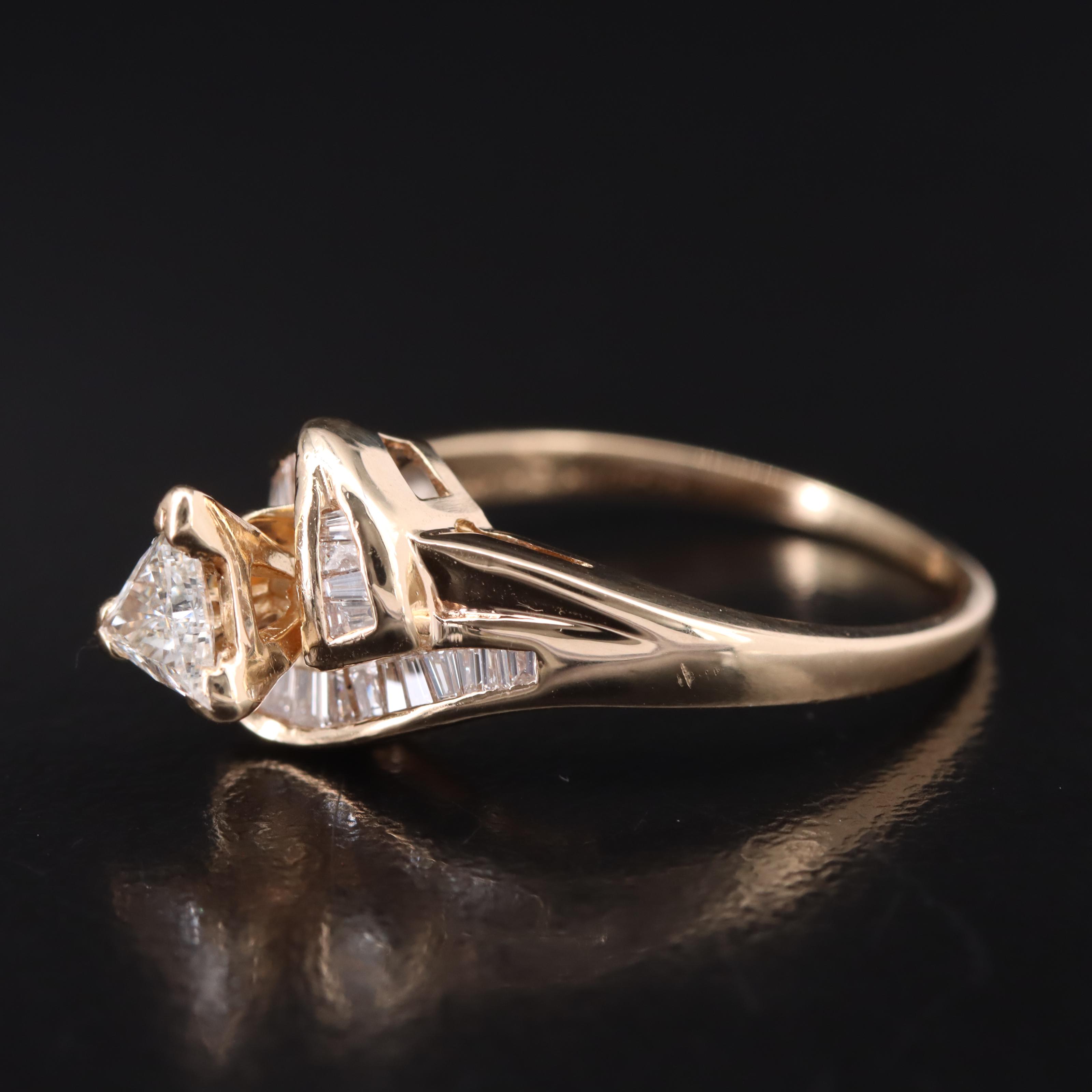 14K 0.67 CTW Diamond Ring