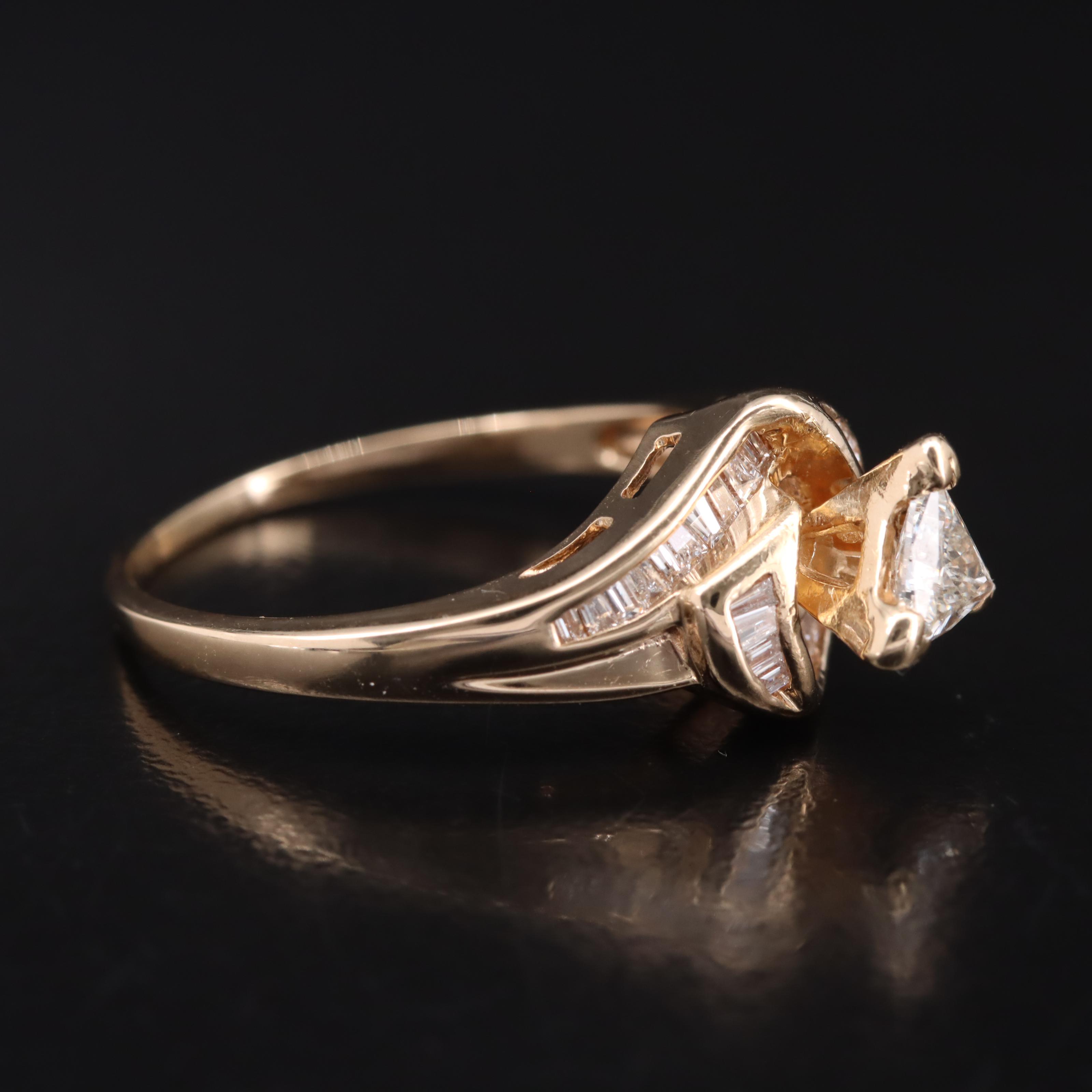 14K 0.67 CTW Diamond Ring