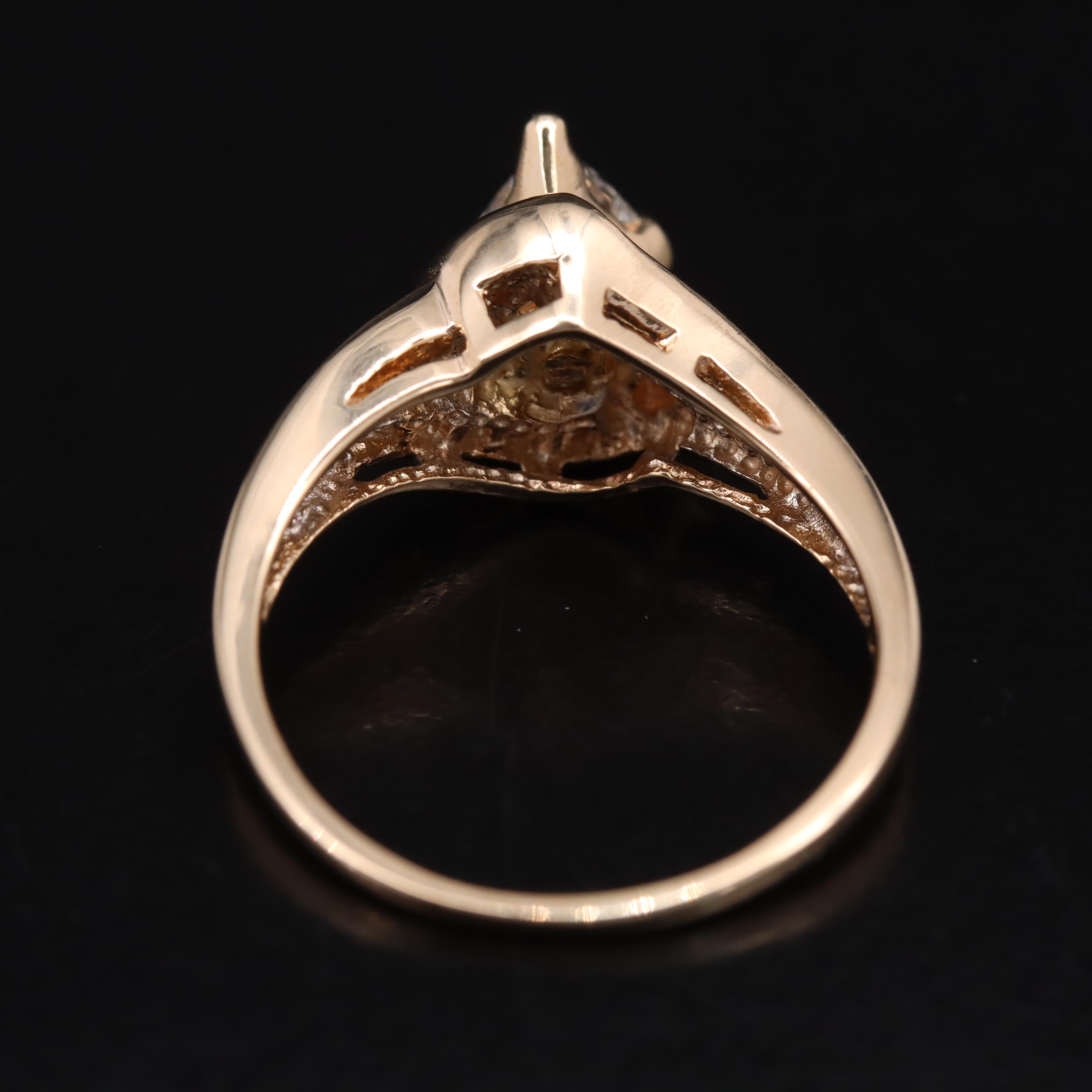 14K 0.67 CTW Diamond Ring