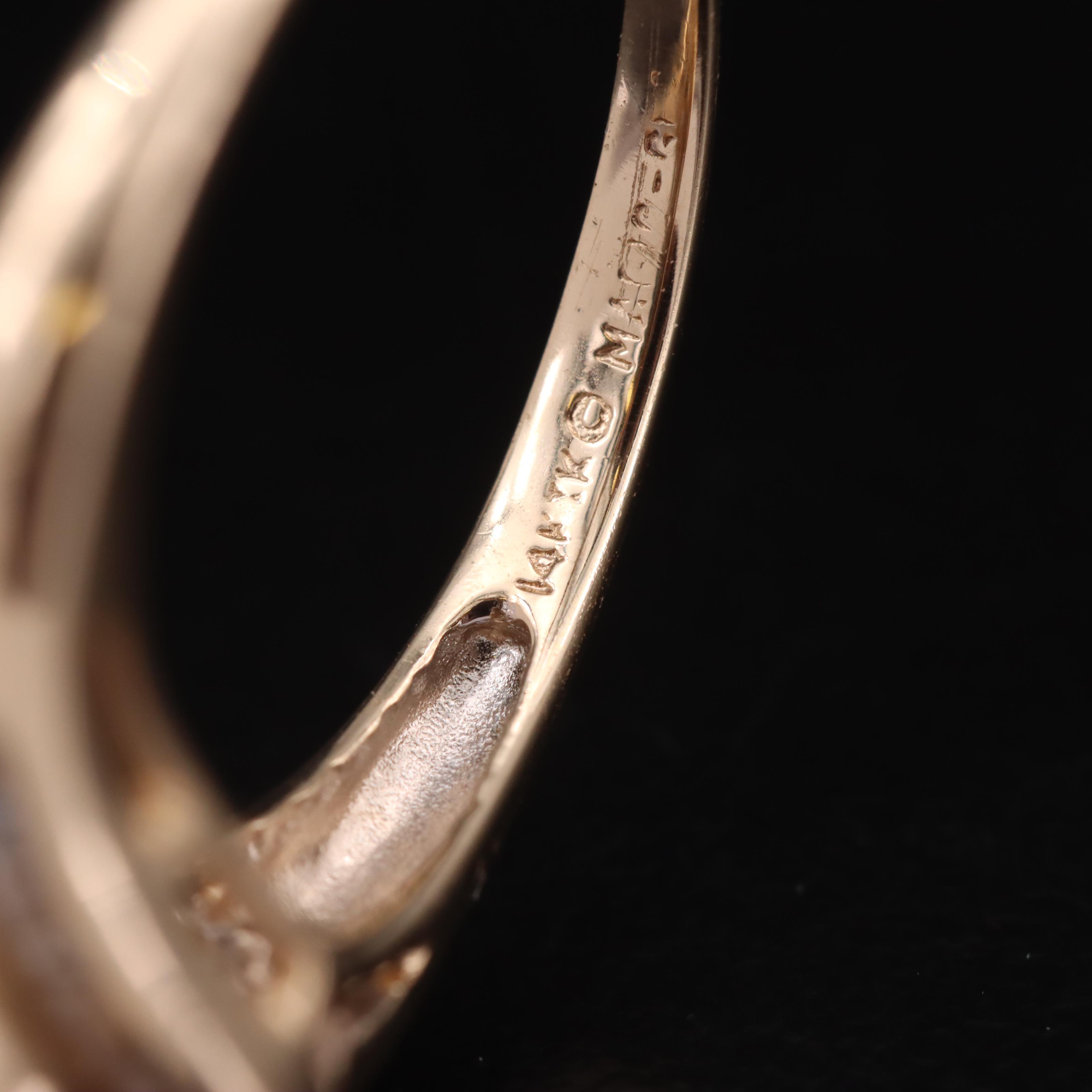 14K 0.67 CTW Diamond Ring