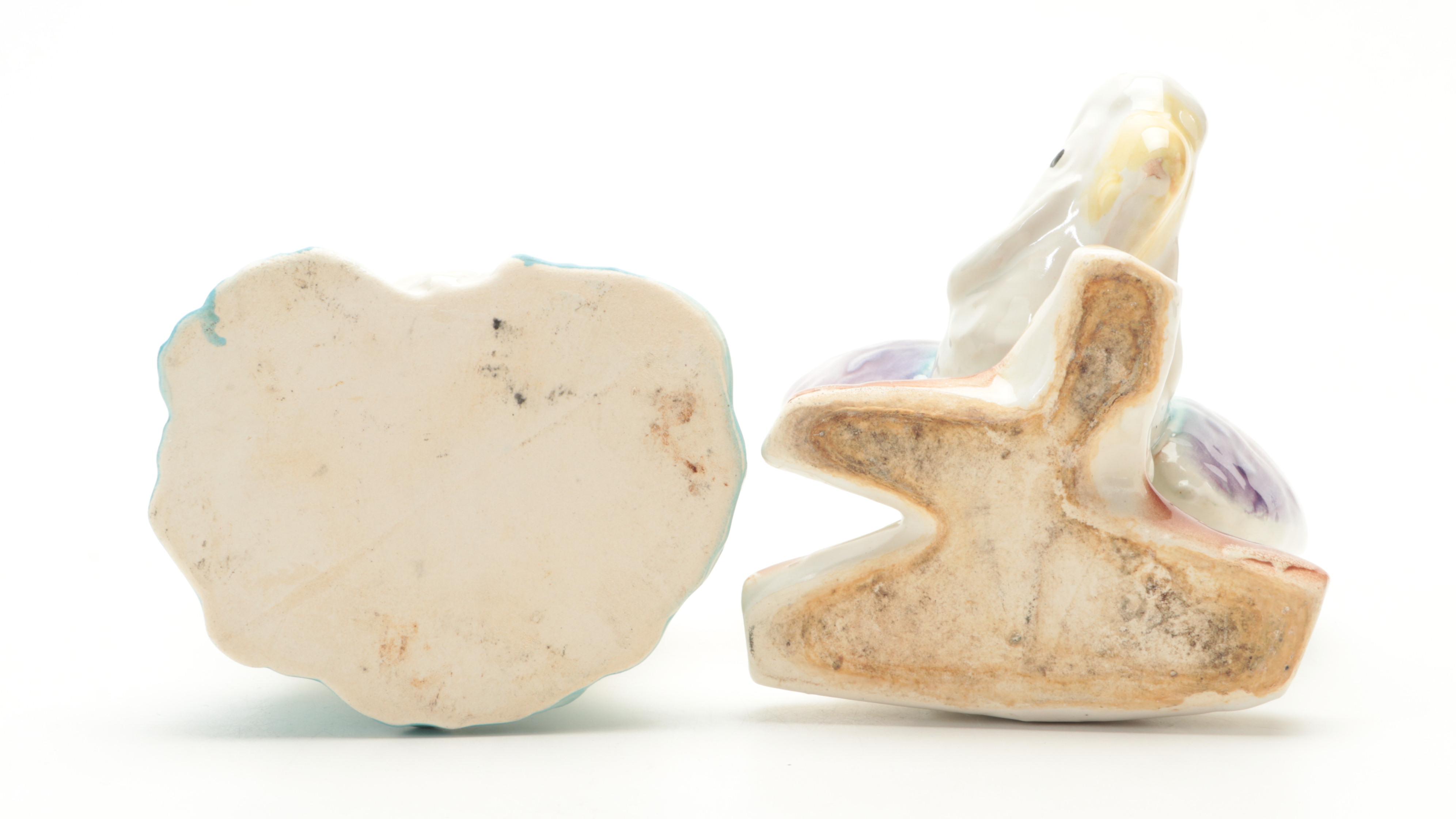 Royal Copley Planter with Other American Art Pottery Vases and Tableware