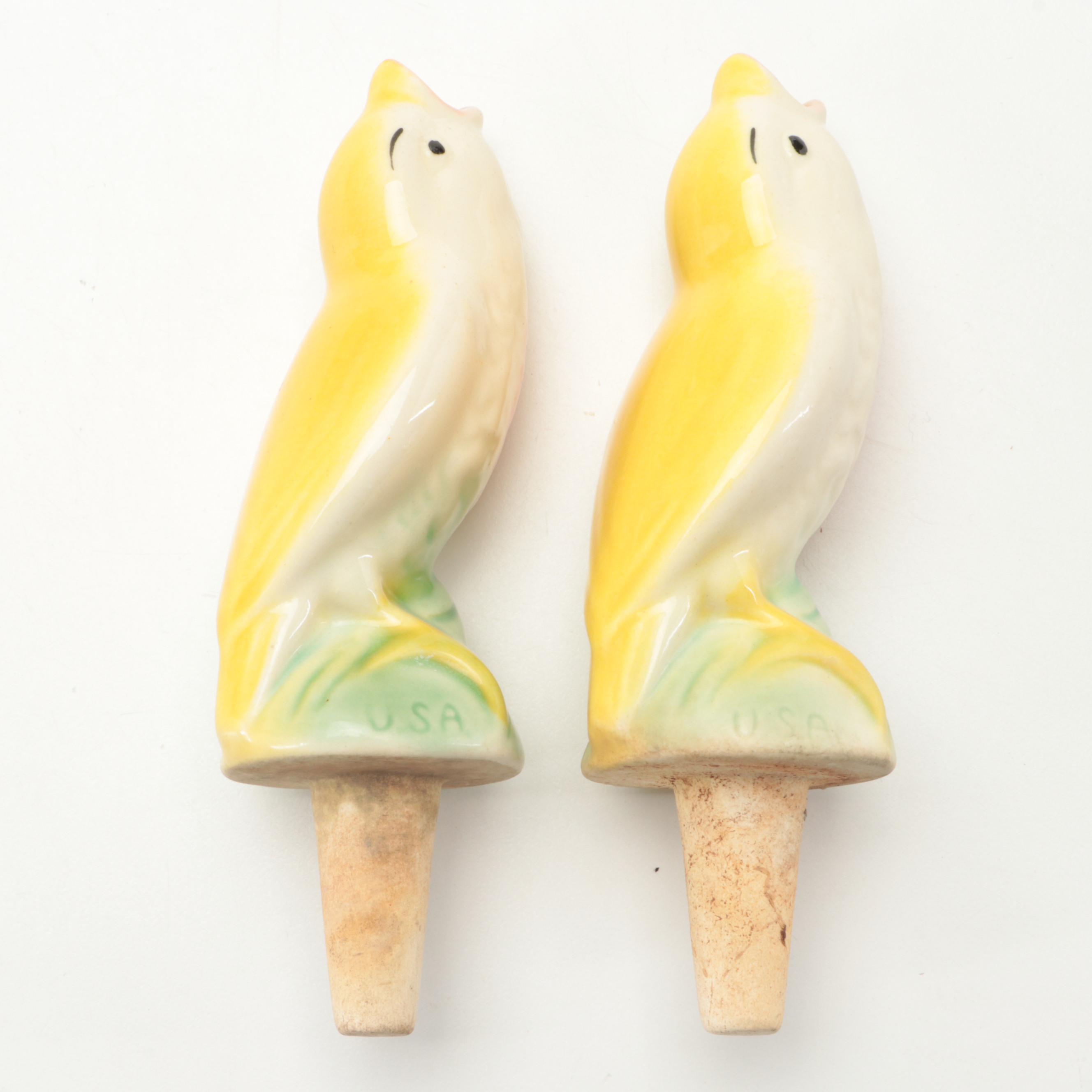 Royal Copley Planter with Other American Art Pottery Vases and Tableware