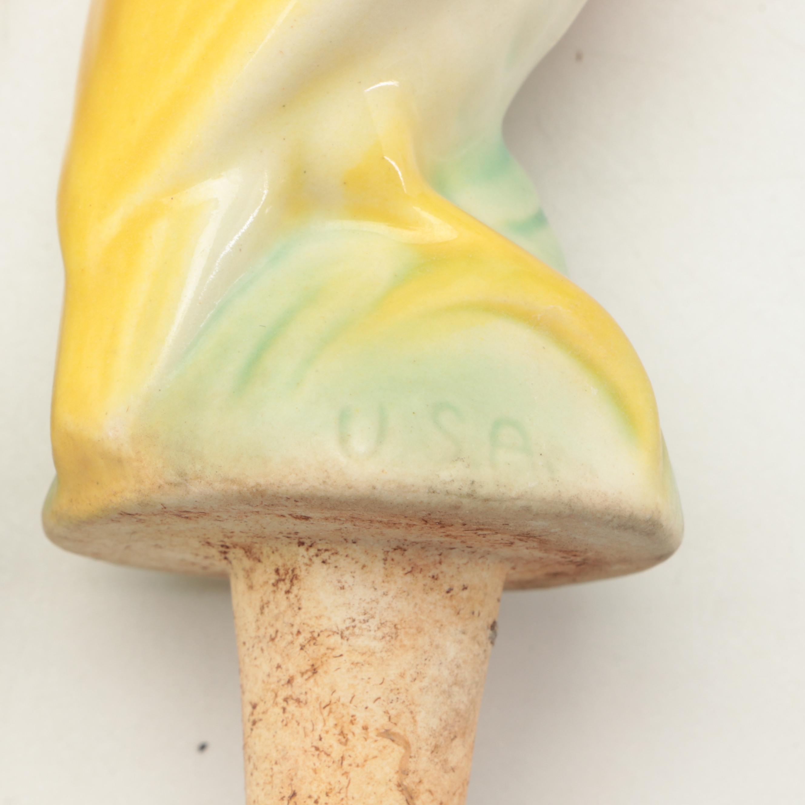 Royal Copley Planter with Other American Art Pottery Vases and Tableware