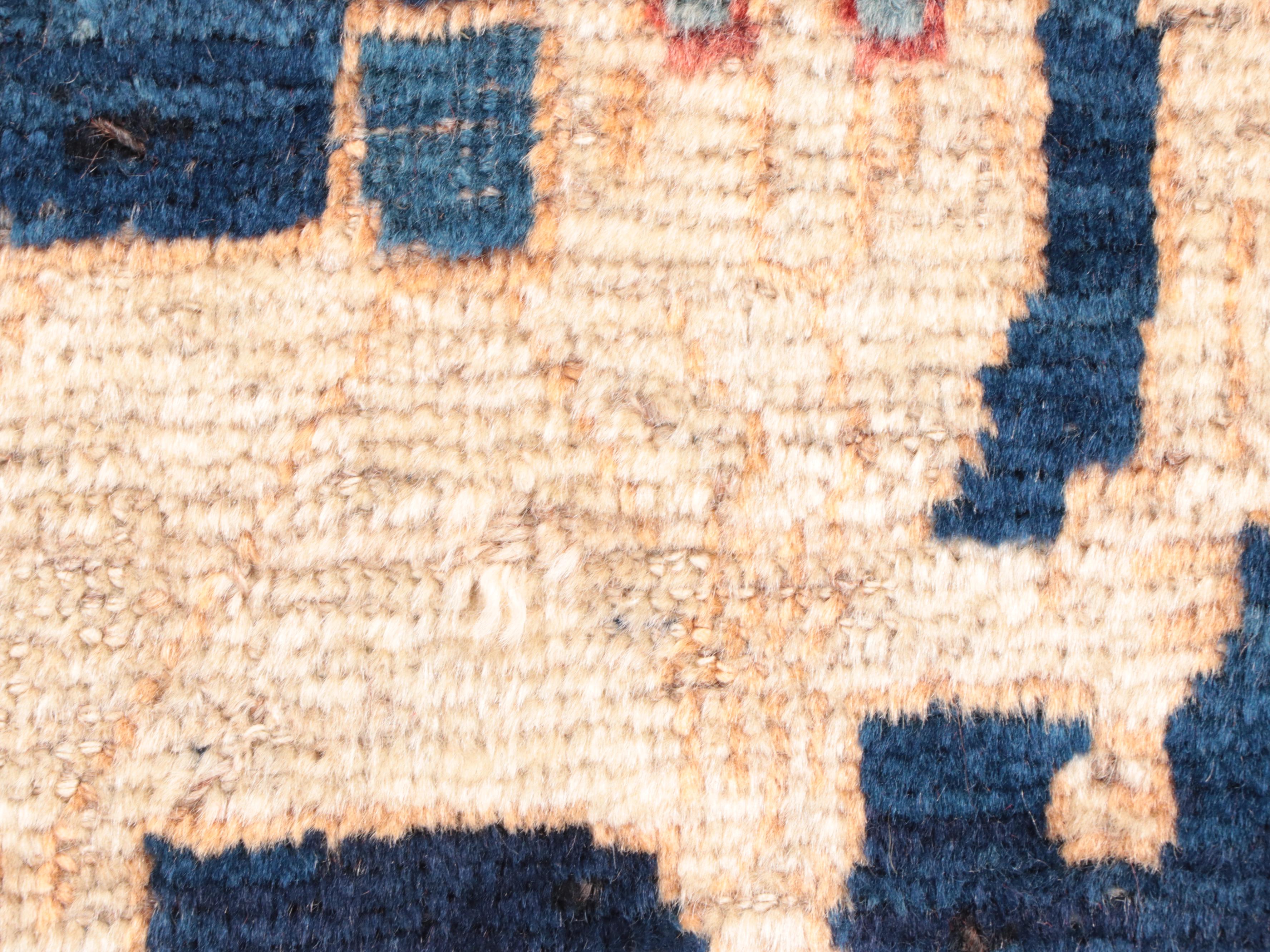 4'7 x 7'8 Hand-Knotted Northwest Persian Pictorial Area Rug