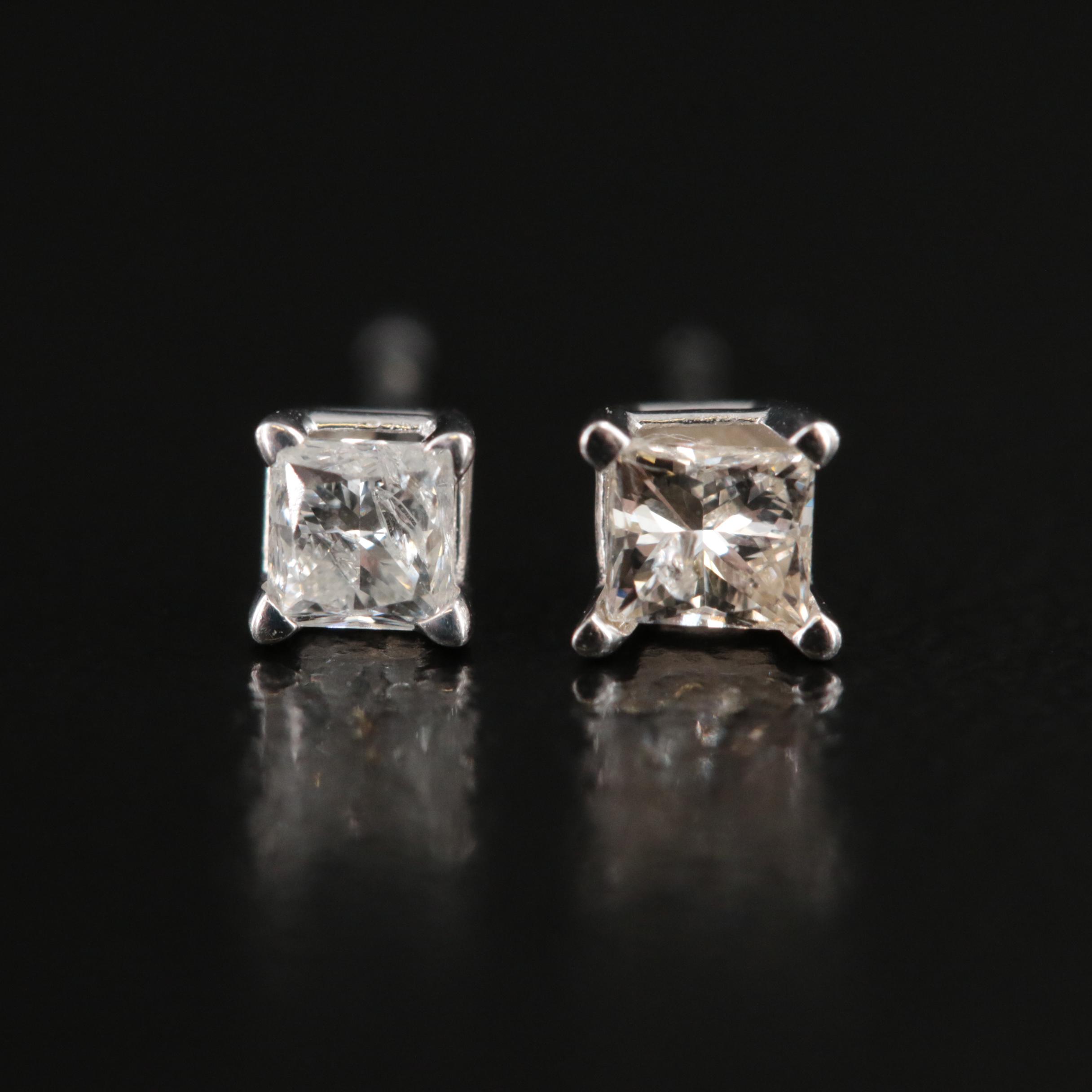 14K 0.25 CTW Diamond Stud Earrings