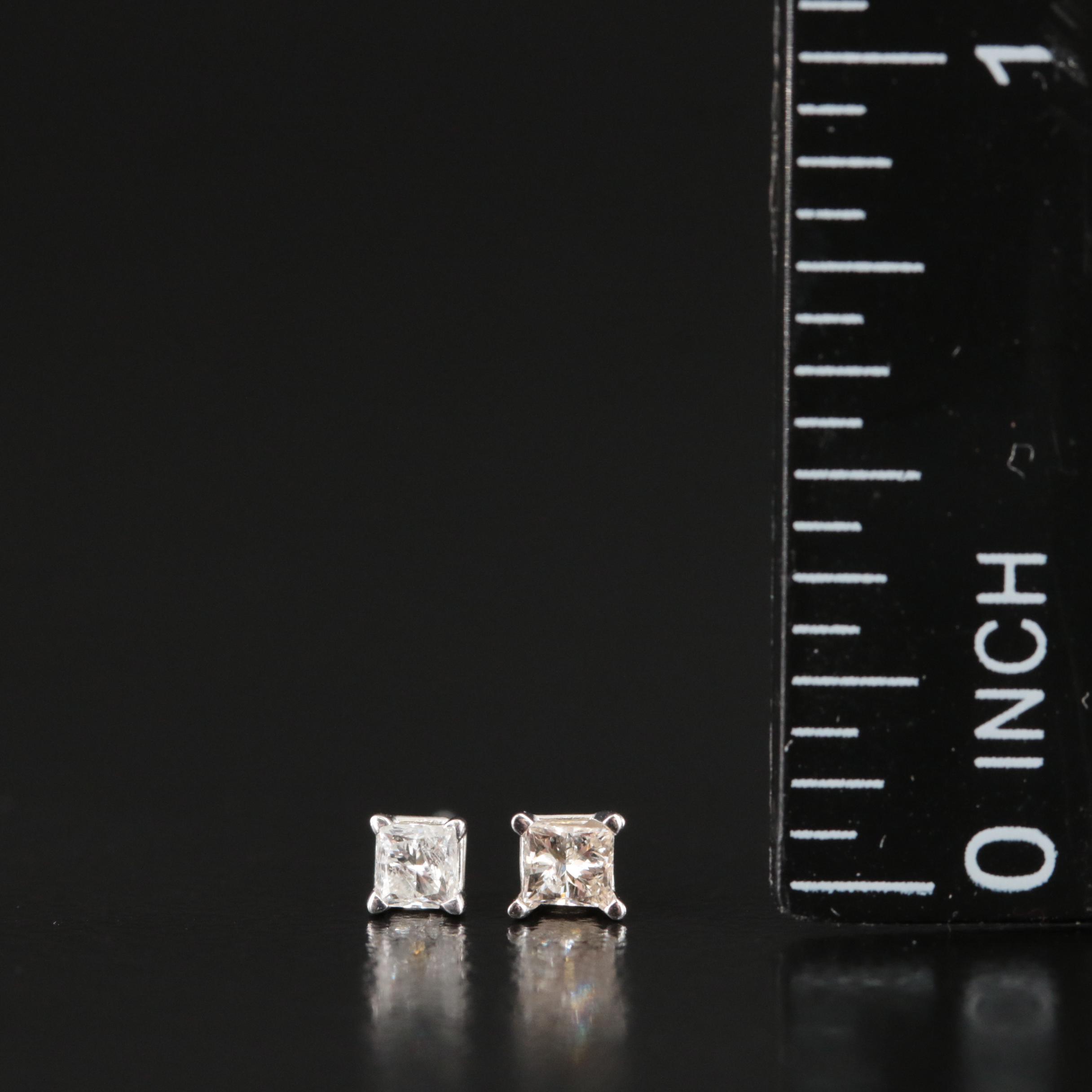 14K 0.25 CTW Diamond Stud Earrings