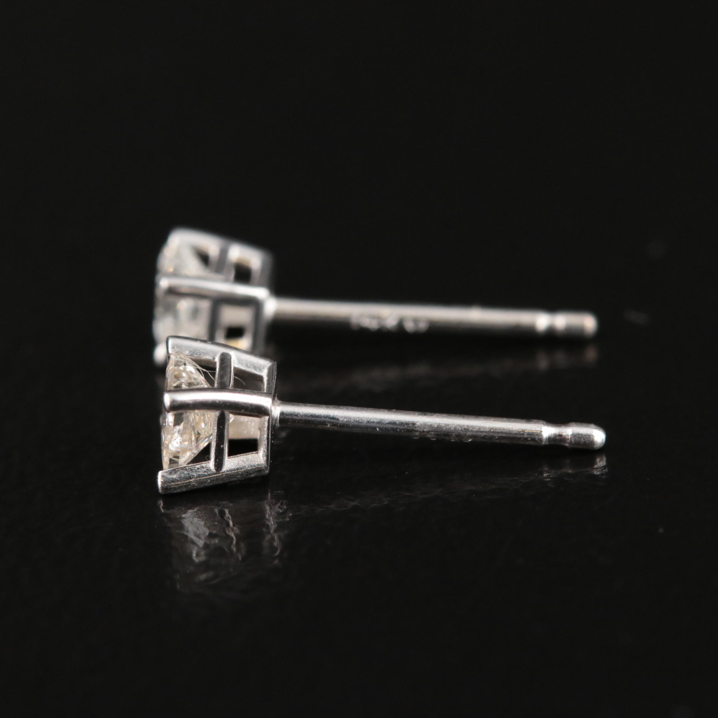 14K 0.25 CTW Diamond Stud Earrings