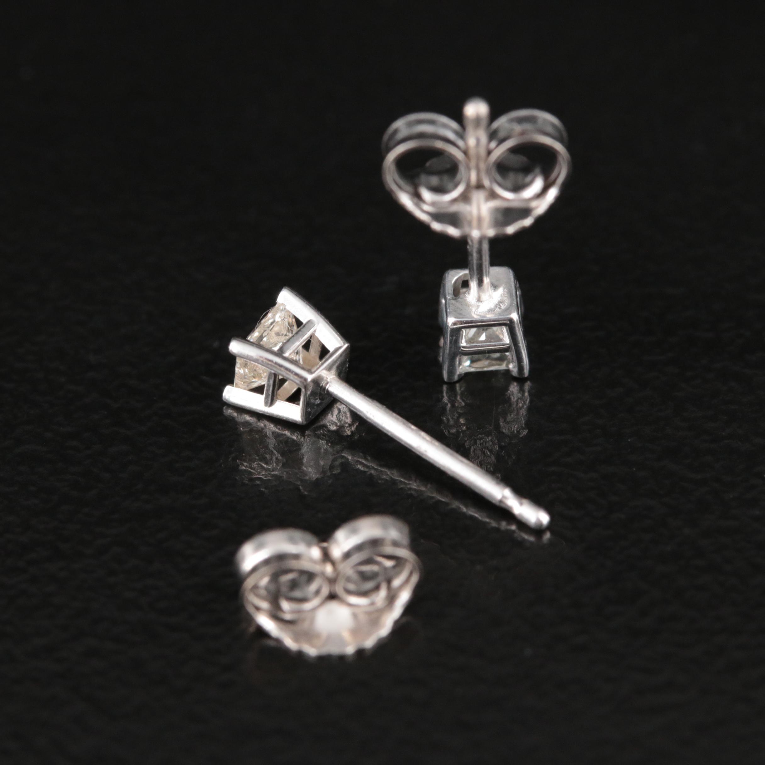 14K 0.25 CTW Diamond Stud Earrings