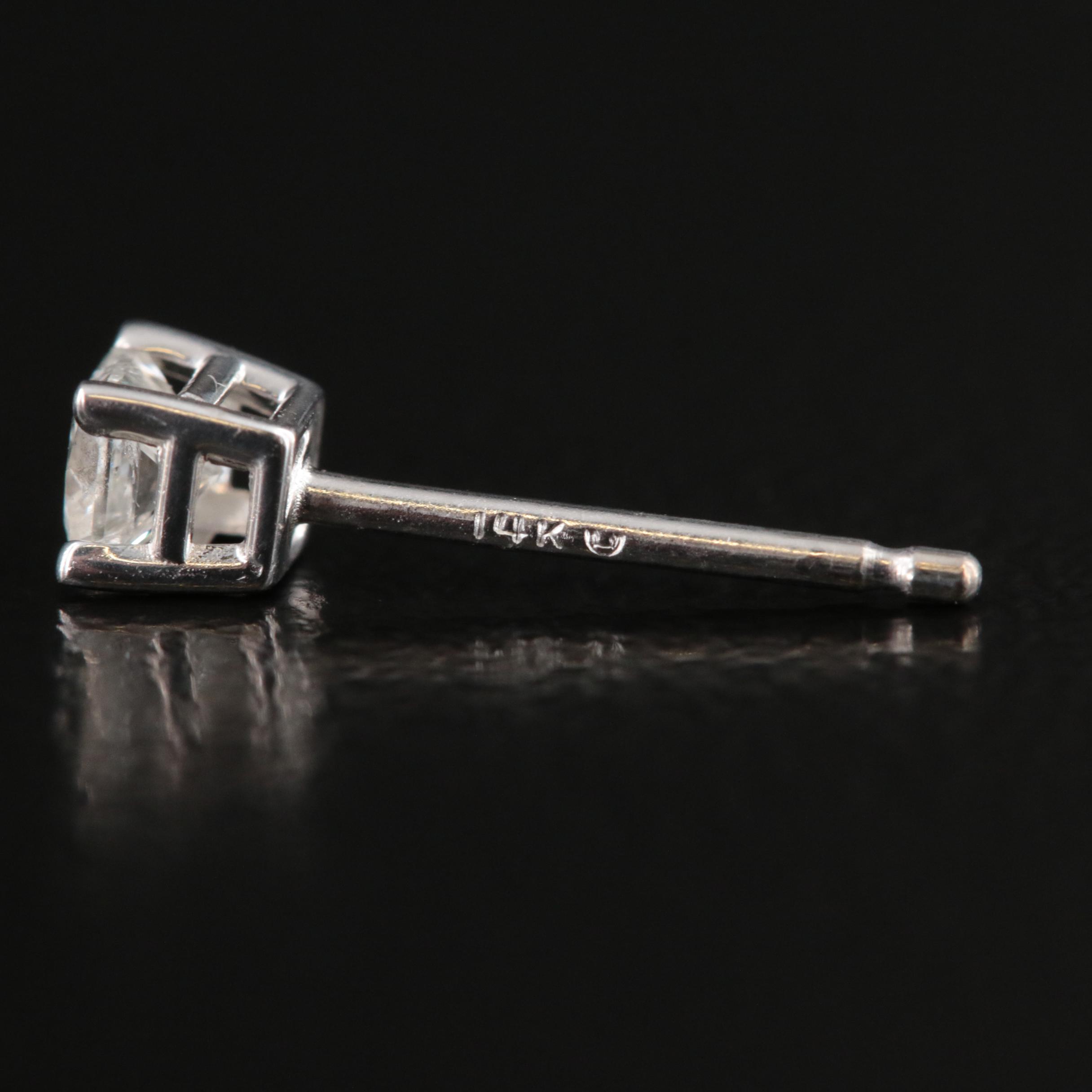 14K 0.25 CTW Diamond Stud Earrings