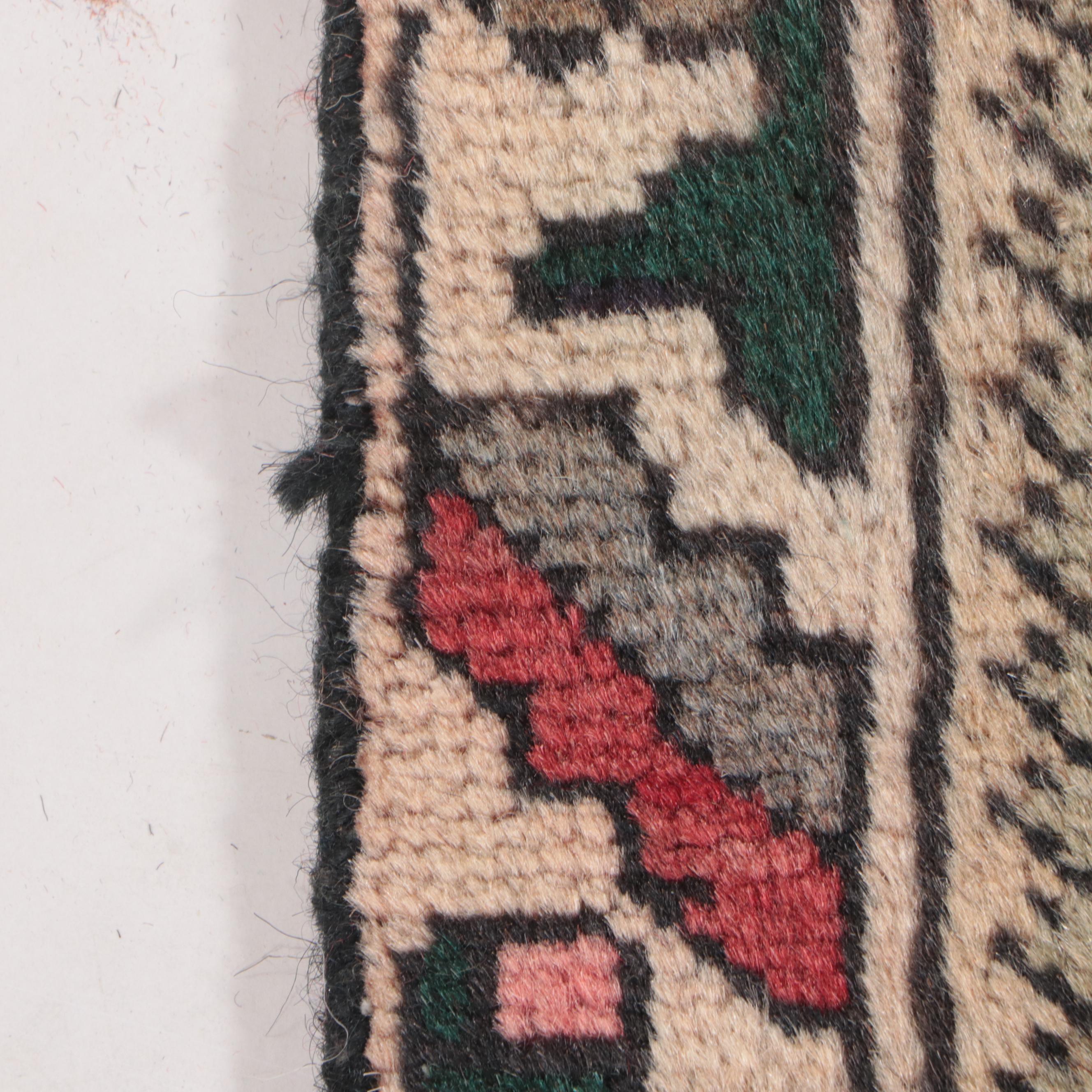 6'2 x 9'8 Hand-Knotted Persian Tabriz Area Rug