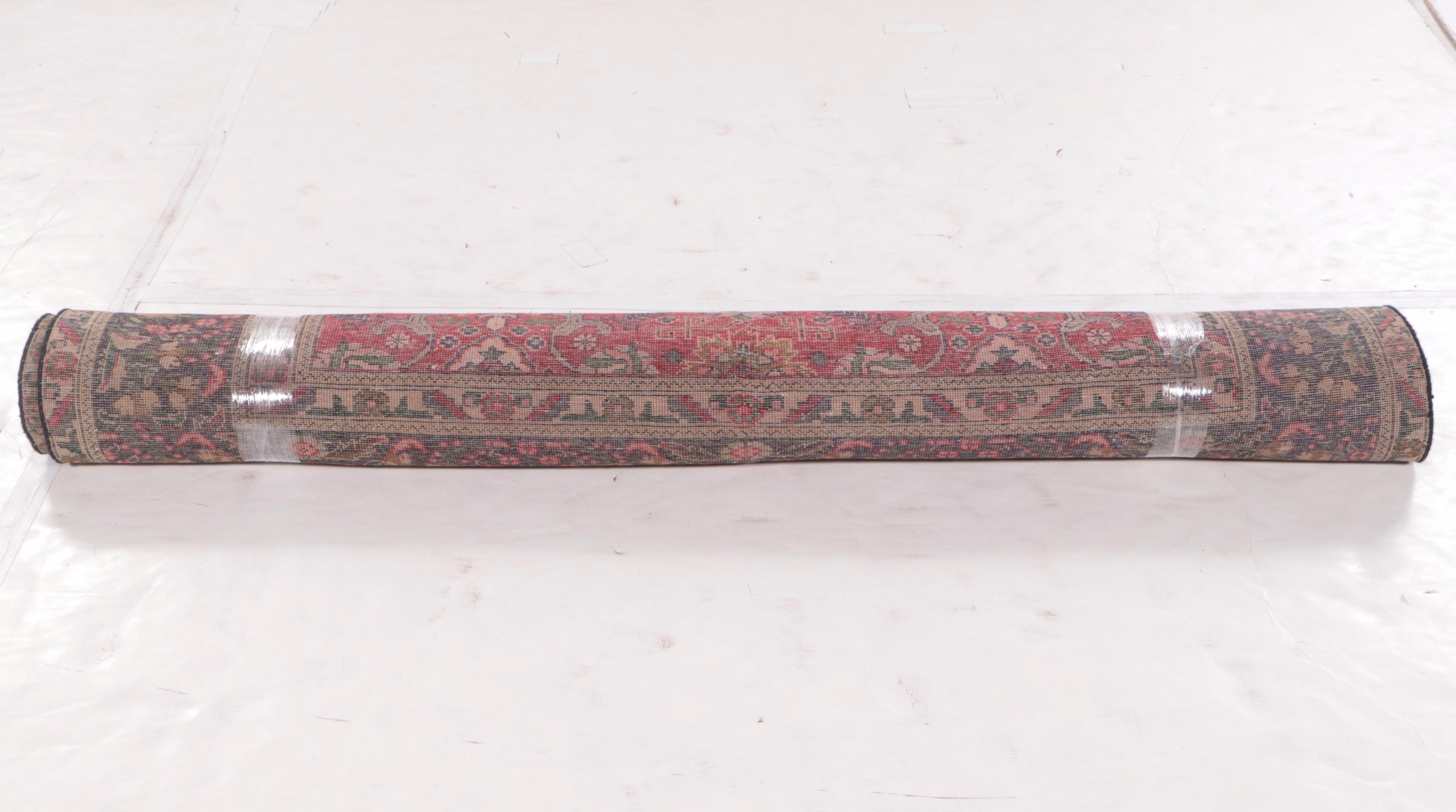 6'2 x 9'8 Hand-Knotted Persian Tabriz Area Rug