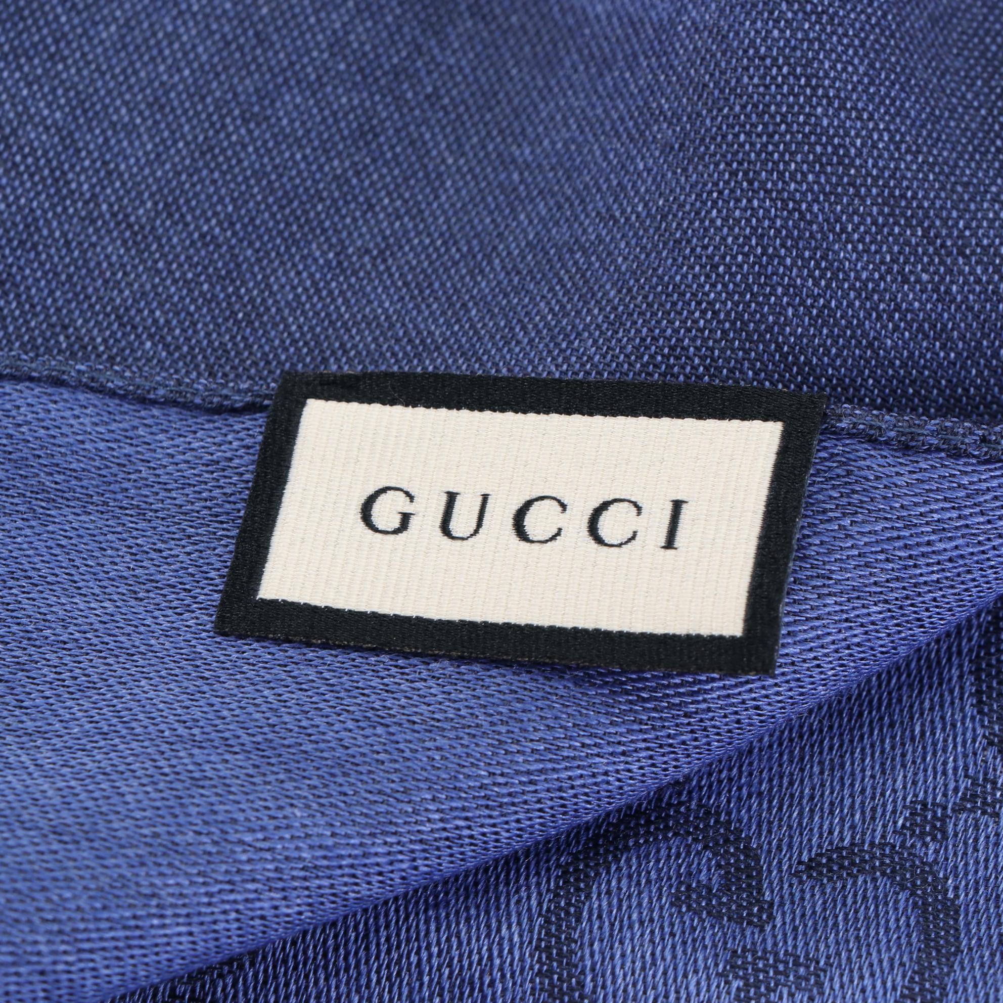 Gucci Lightweight Scarf in GG Pattern