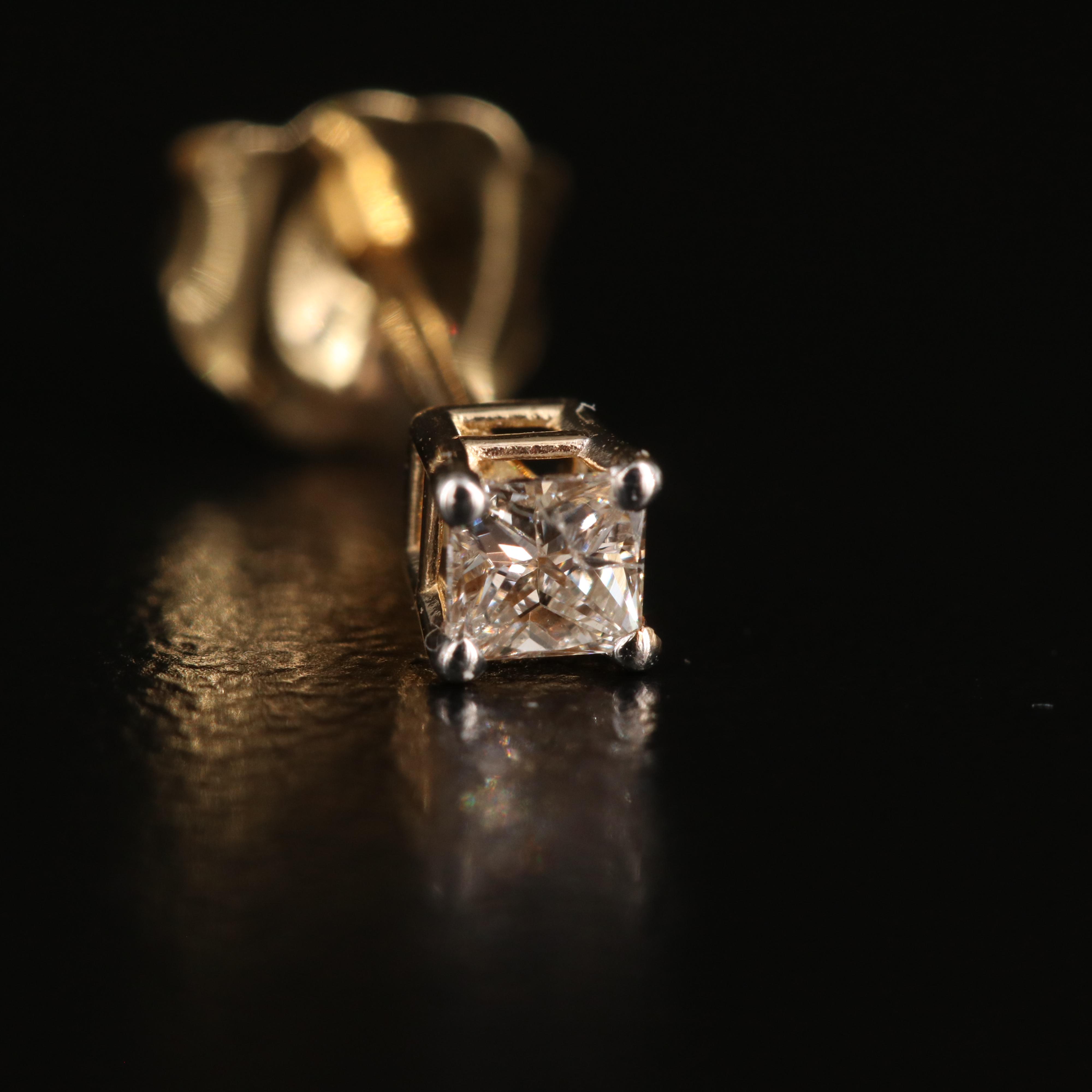 14K 0.20 CTW Diamond Stud Earrings