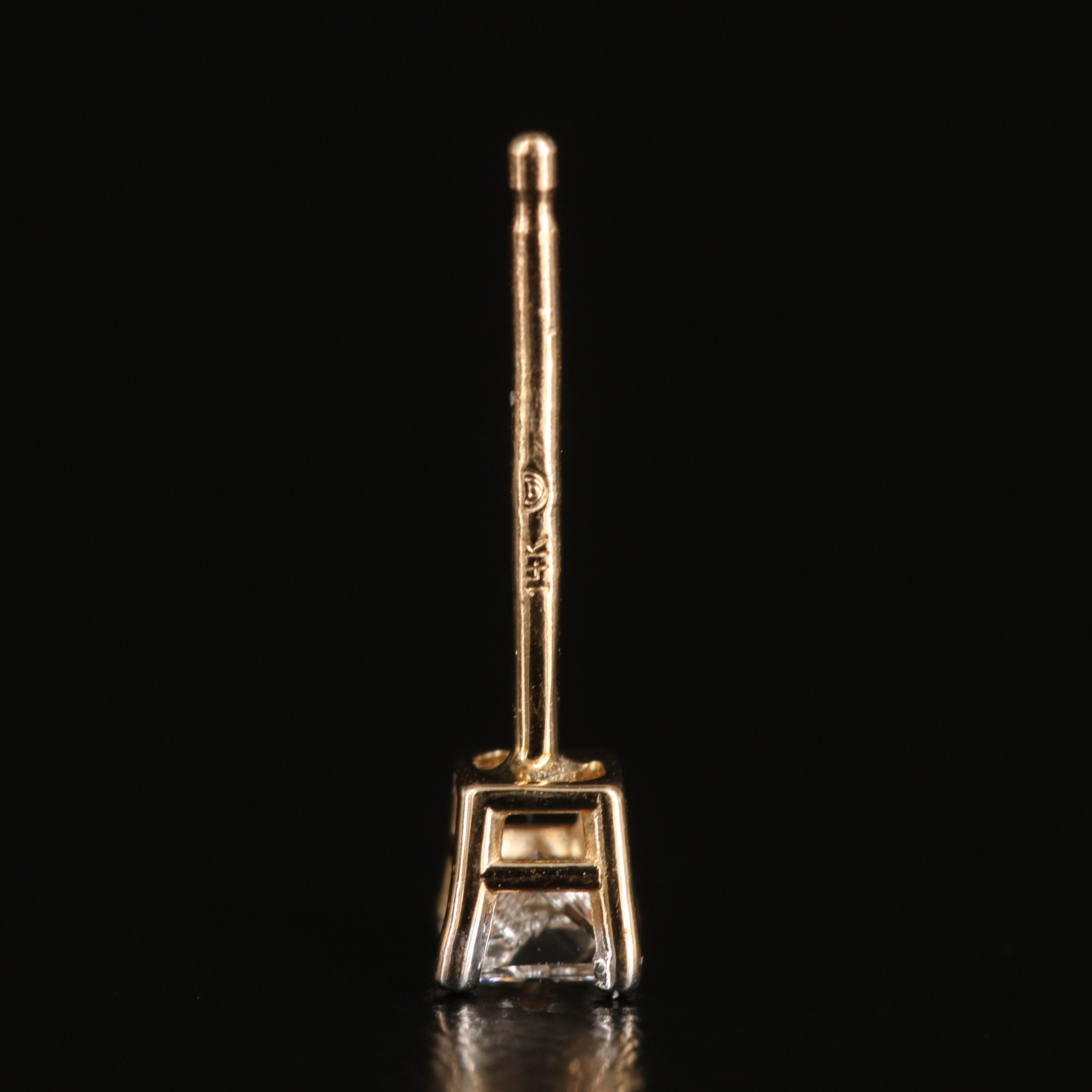 14K 0.20 CTW Diamond Stud Earrings