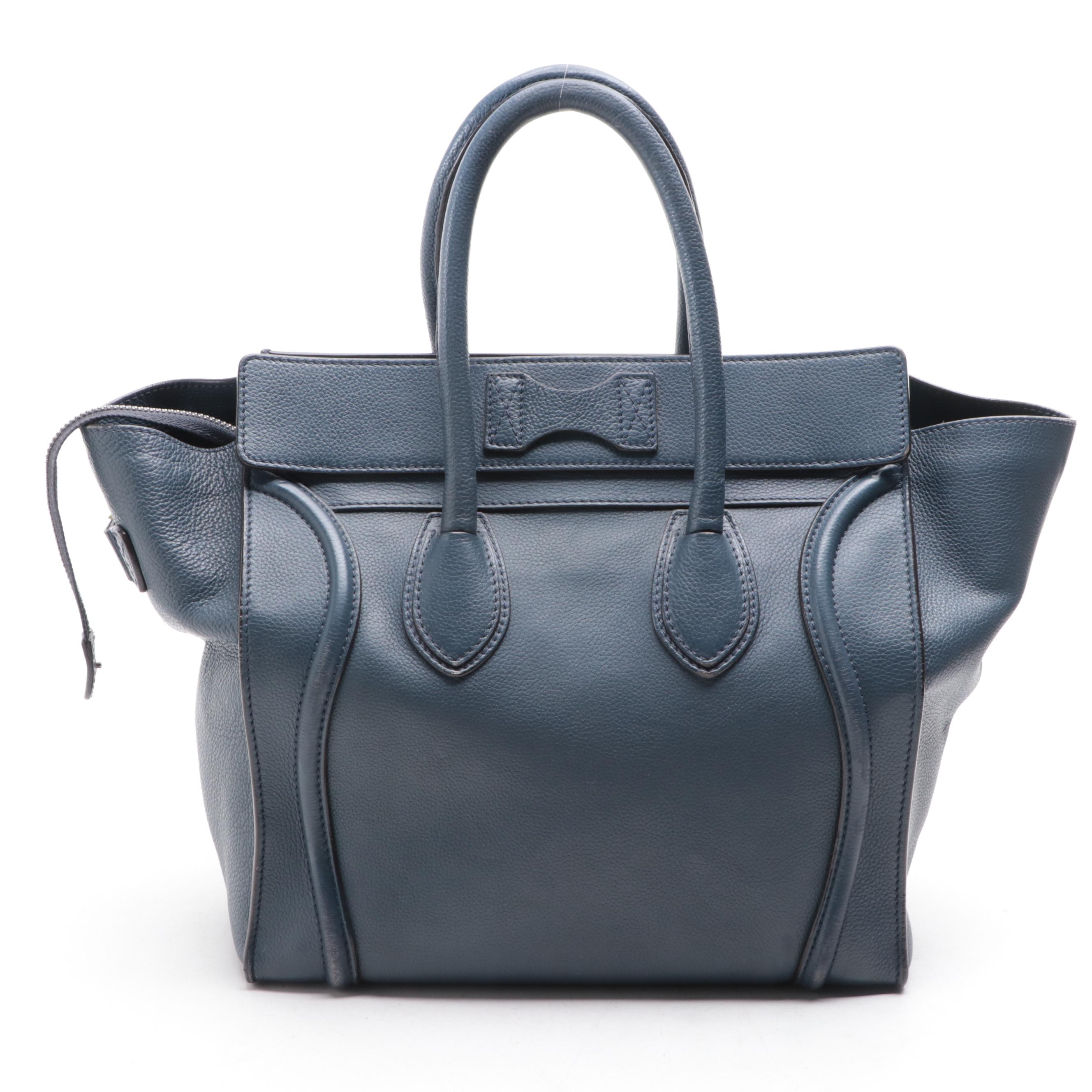 Céline Phantom Luggage Tote in Grained Calfskin Leather