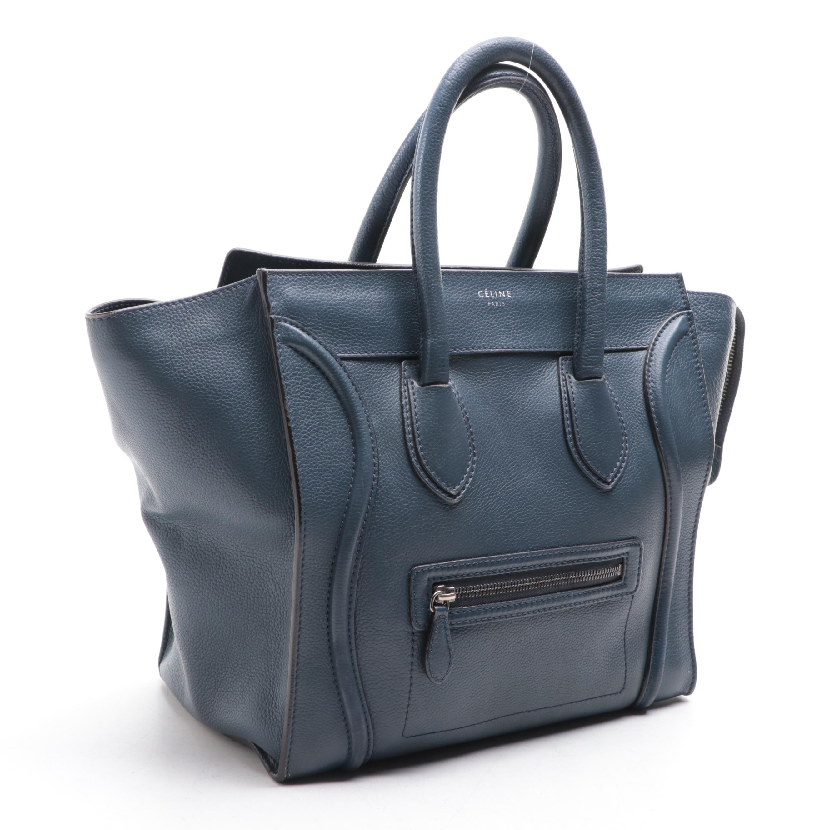 Céline Phantom Luggage Tote in Grained Calfskin Leather