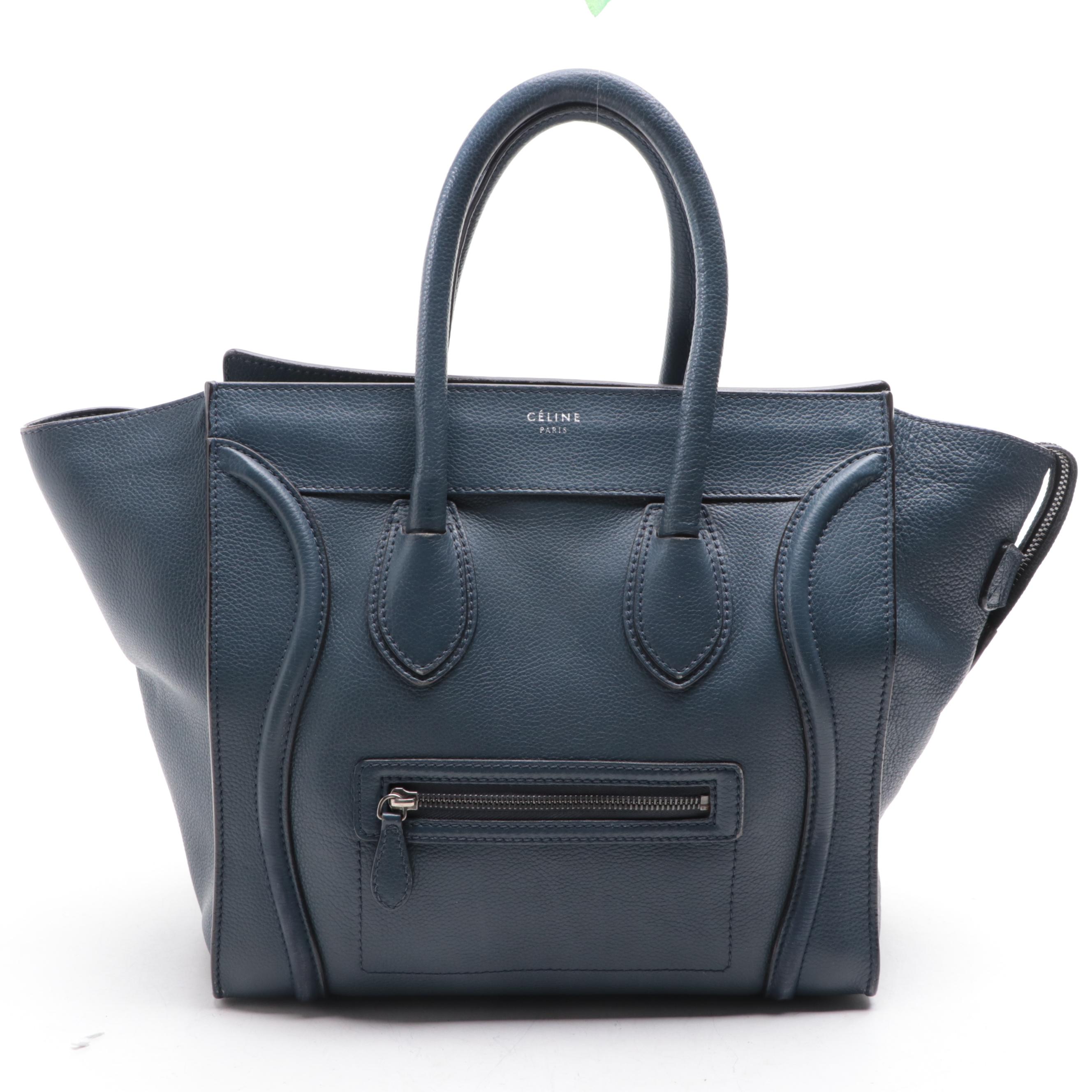 Céline Phantom Luggage Tote in Grained Calfskin Leather