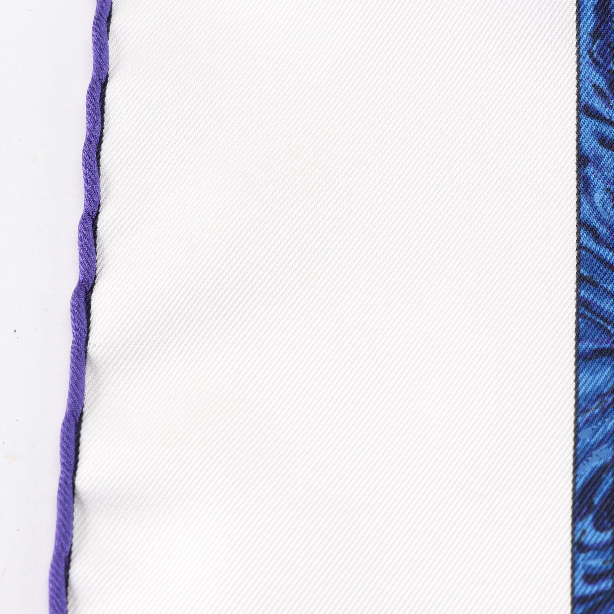 Hermès "Pierres d'Orient et d'Occident" Silk Twill Scarf with Box