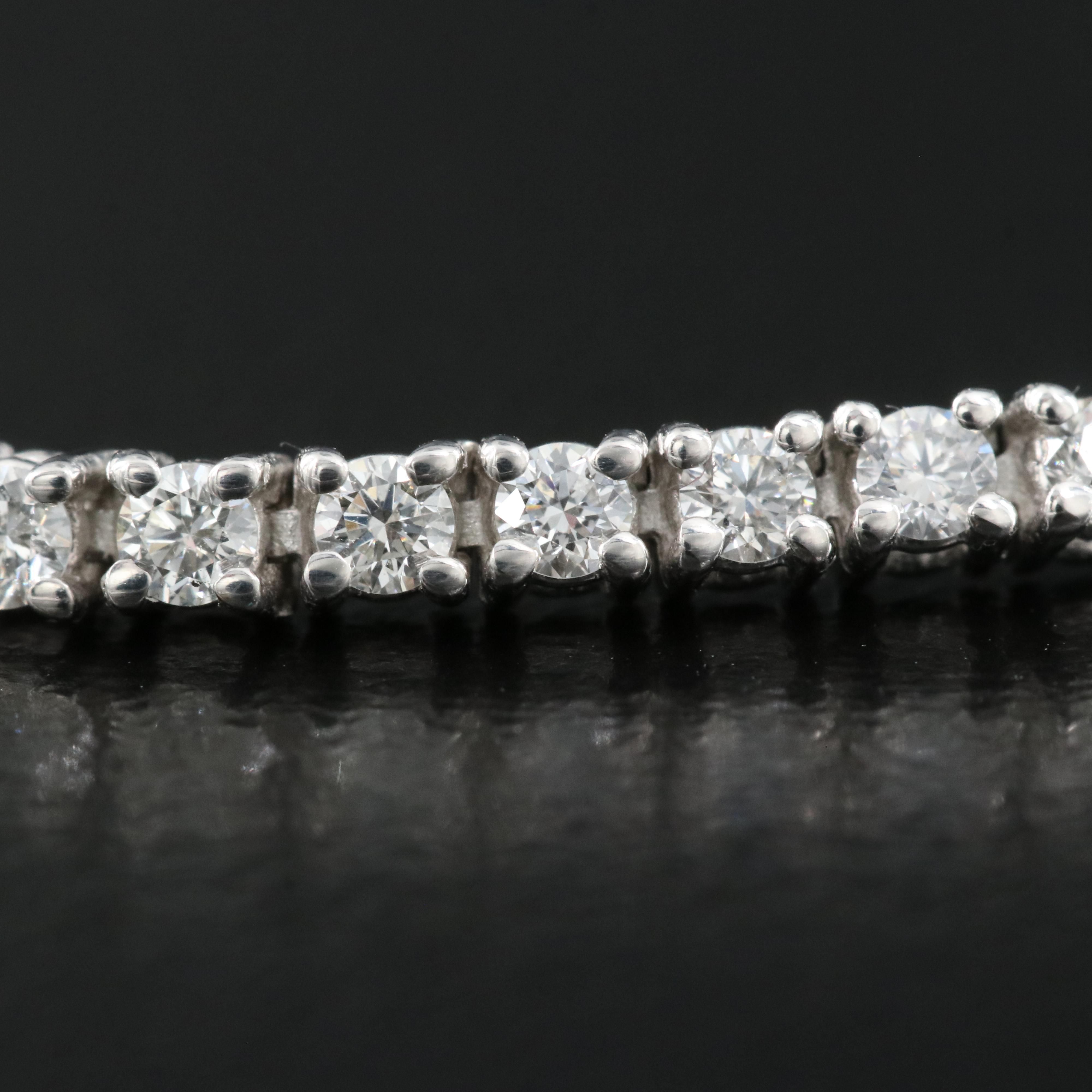 14K 2.14 CTW Diamond Line Bracelet