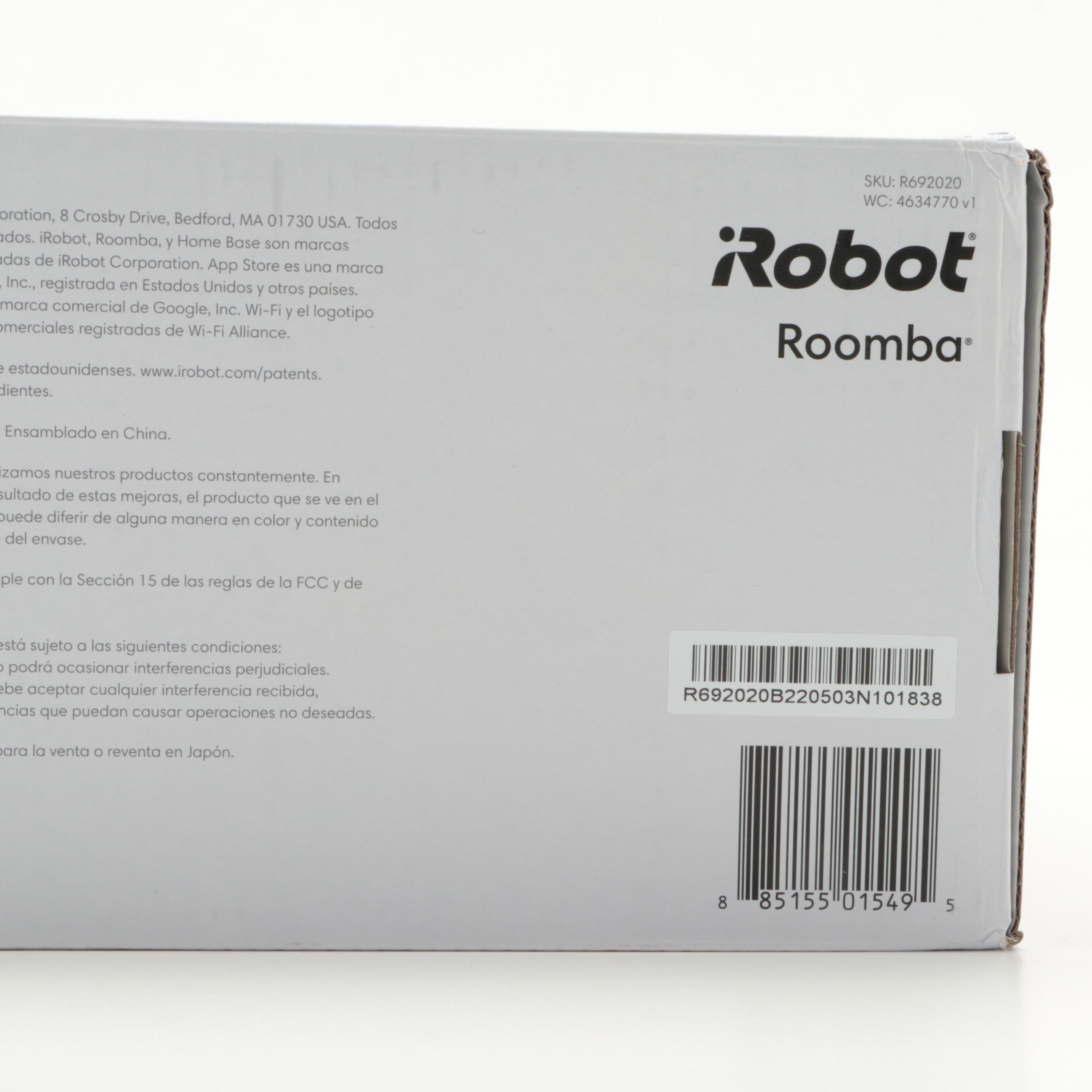 iRobot Roomba 692 Robot Vacuum