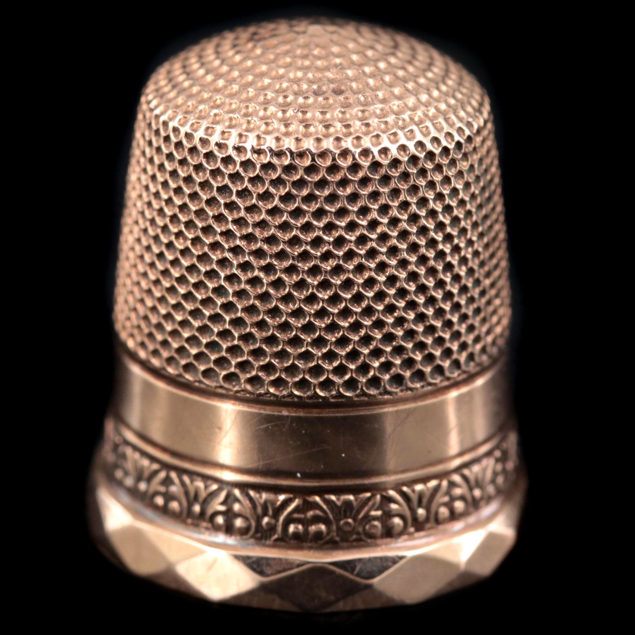 Stern Brothers 10K Gold Thimble