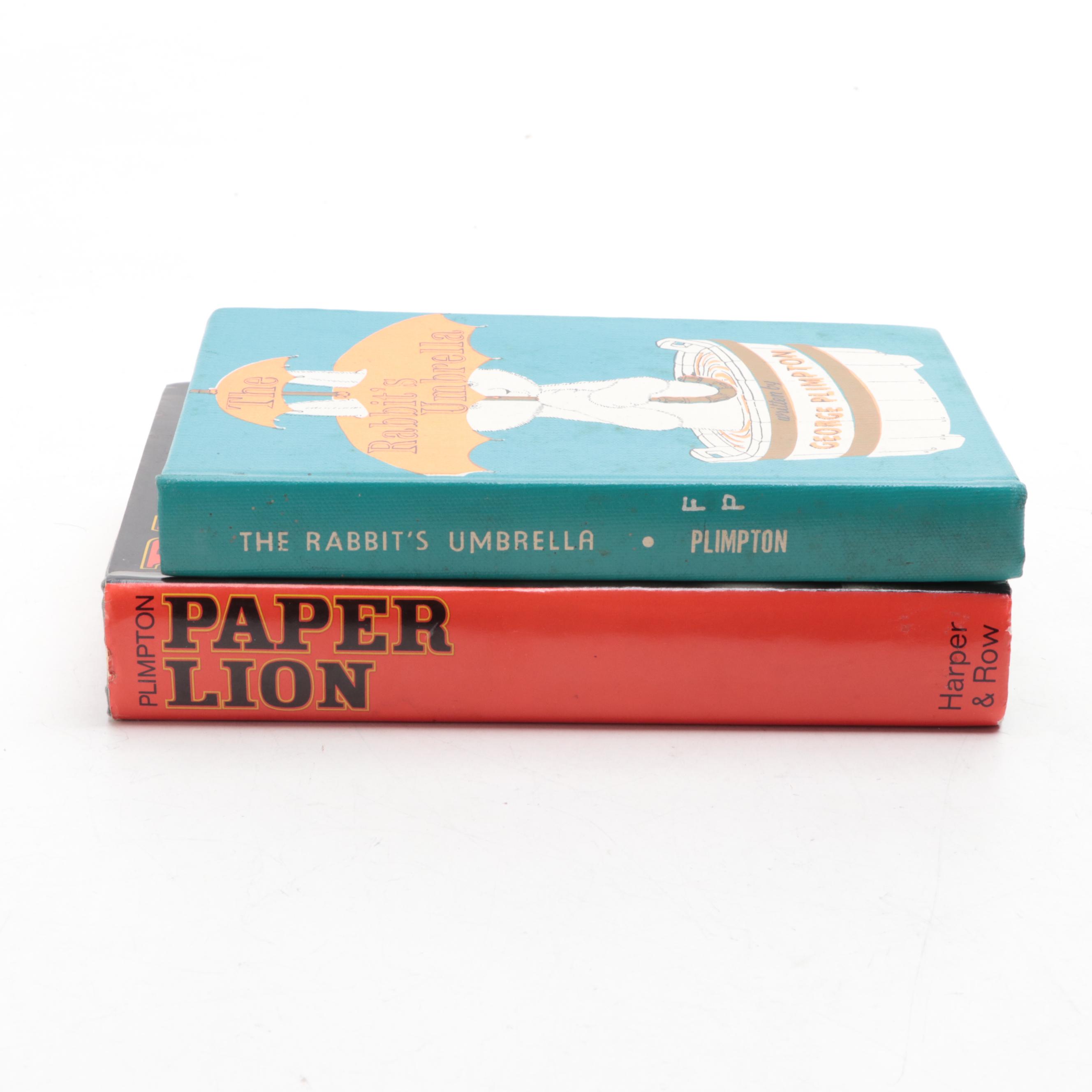 First Edition "Paper Lion" by George Plimpton and More, Mid-20th Century