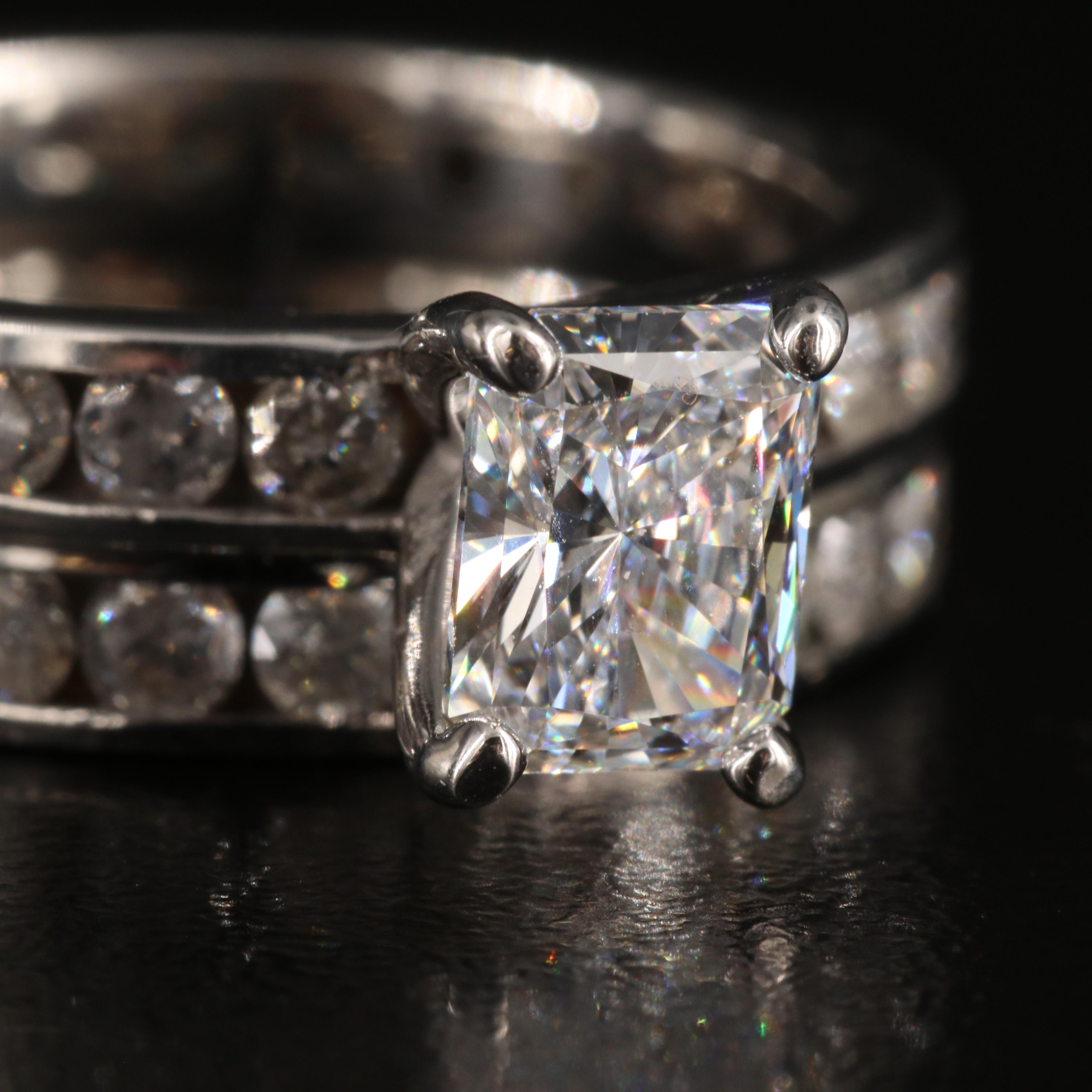 10K 3.63 CTW Lab Grown Diamond Ring Set