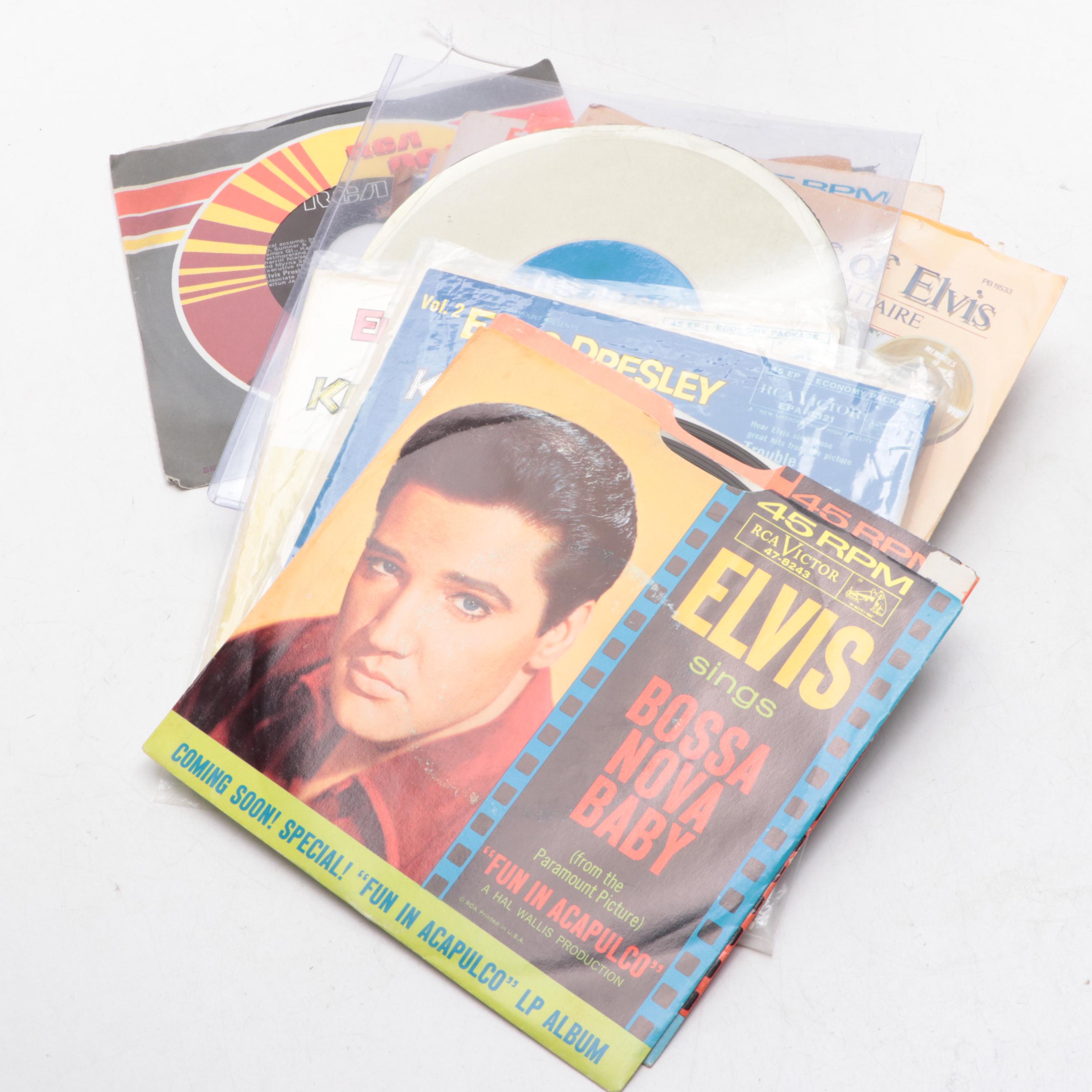 Elvis Presley Rock, Pop, Bossa Nova, Other Records Including "King Creole", More
