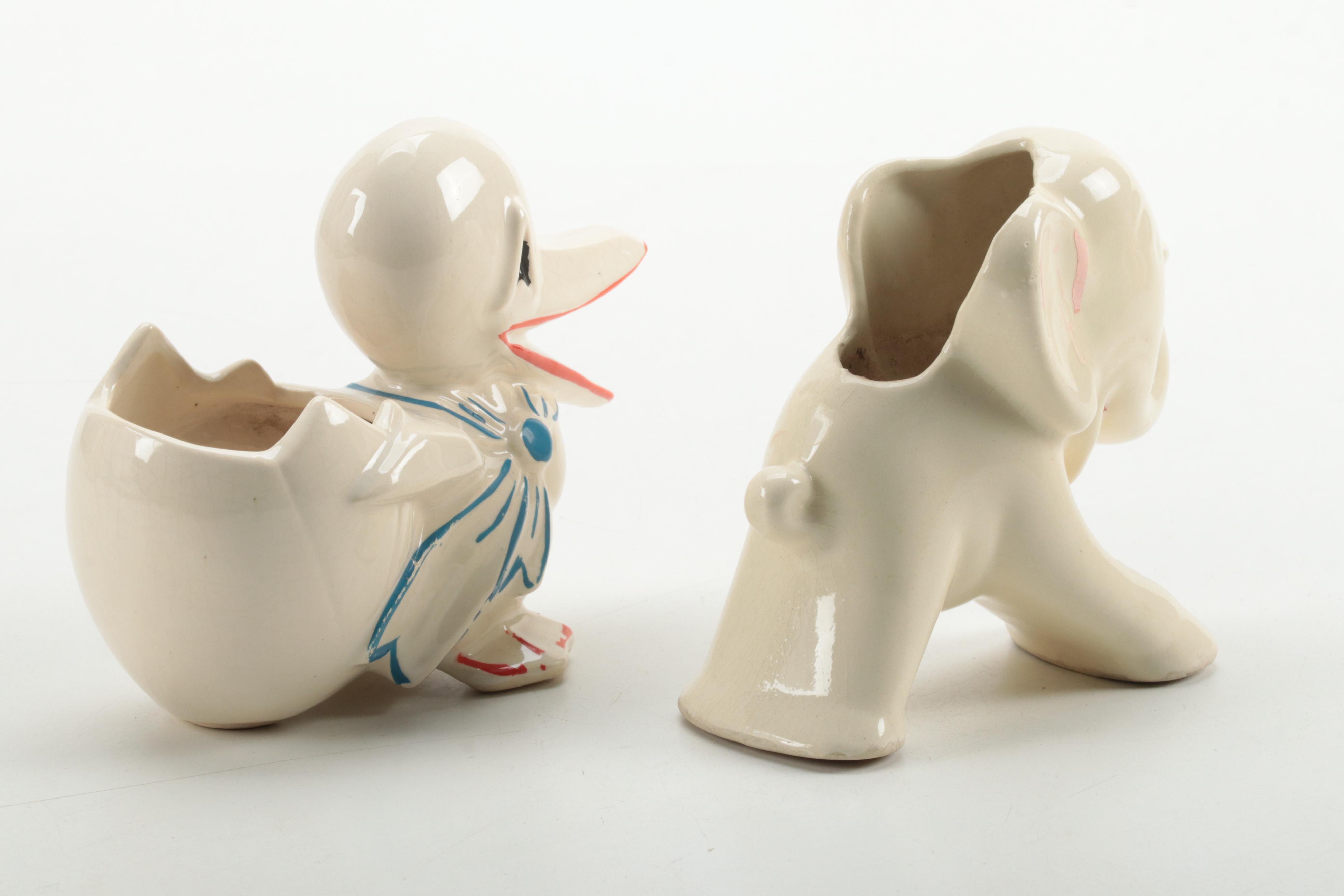 McCoy and Other Figural Ceramic, Mid to Late 20th Century