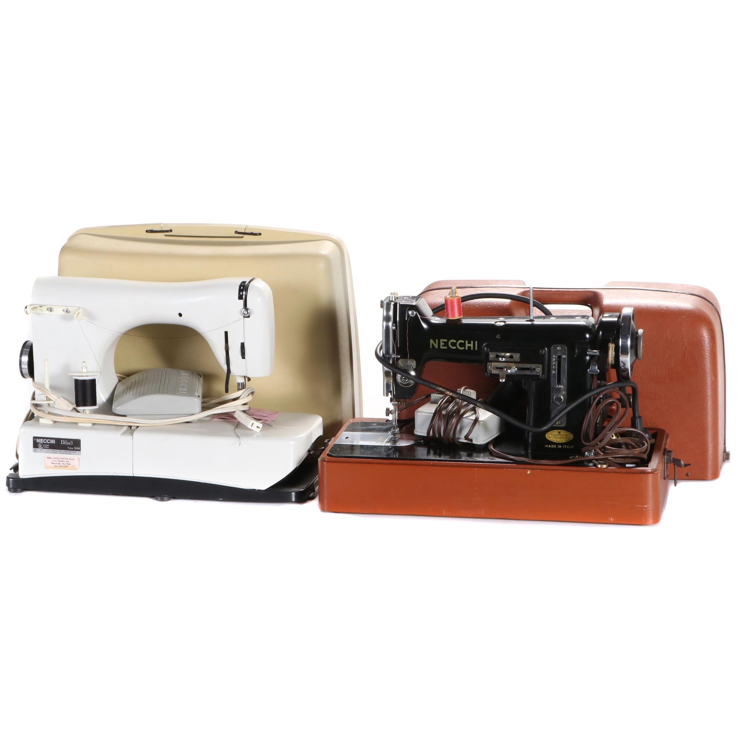 Necchi Lydia 3 Type 544 and Other Electric Sewing Machines