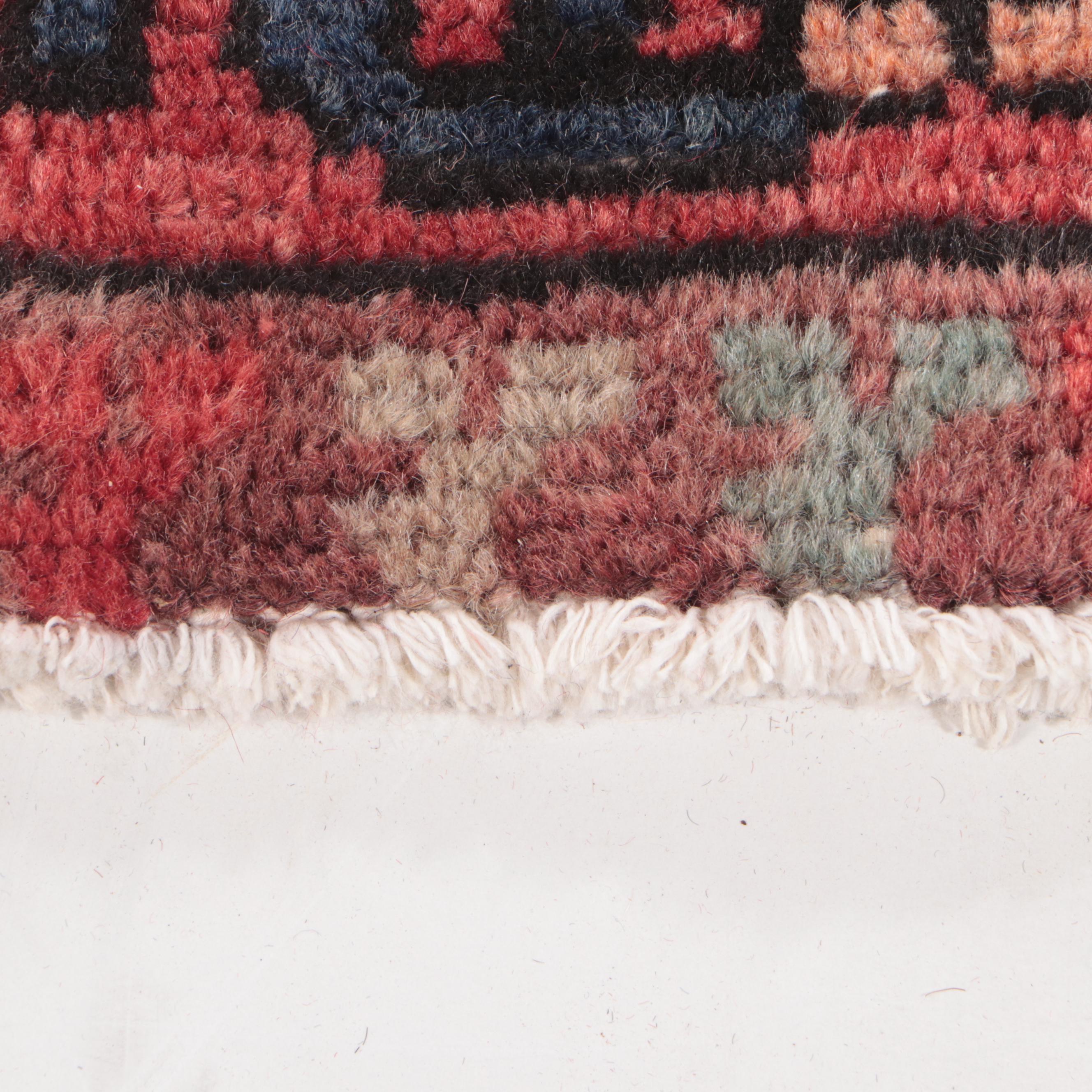 3'2 x 12'4 Hand-Knotted Caucasian Daghestan Long Rug