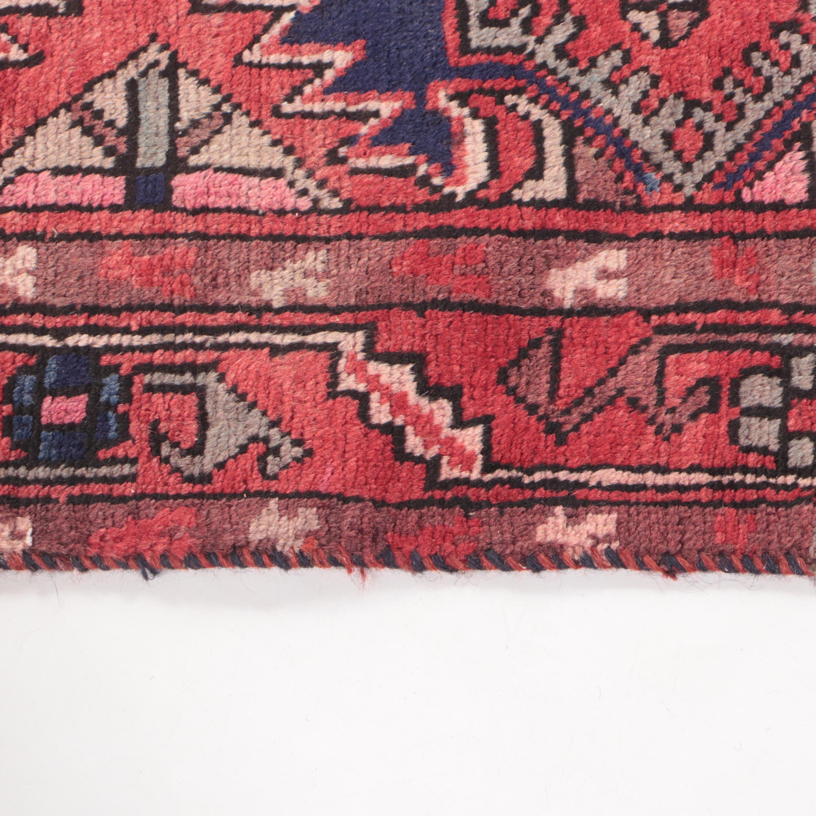 3'2 x 12'4 Hand-Knotted Caucasian Daghestan Long Rug