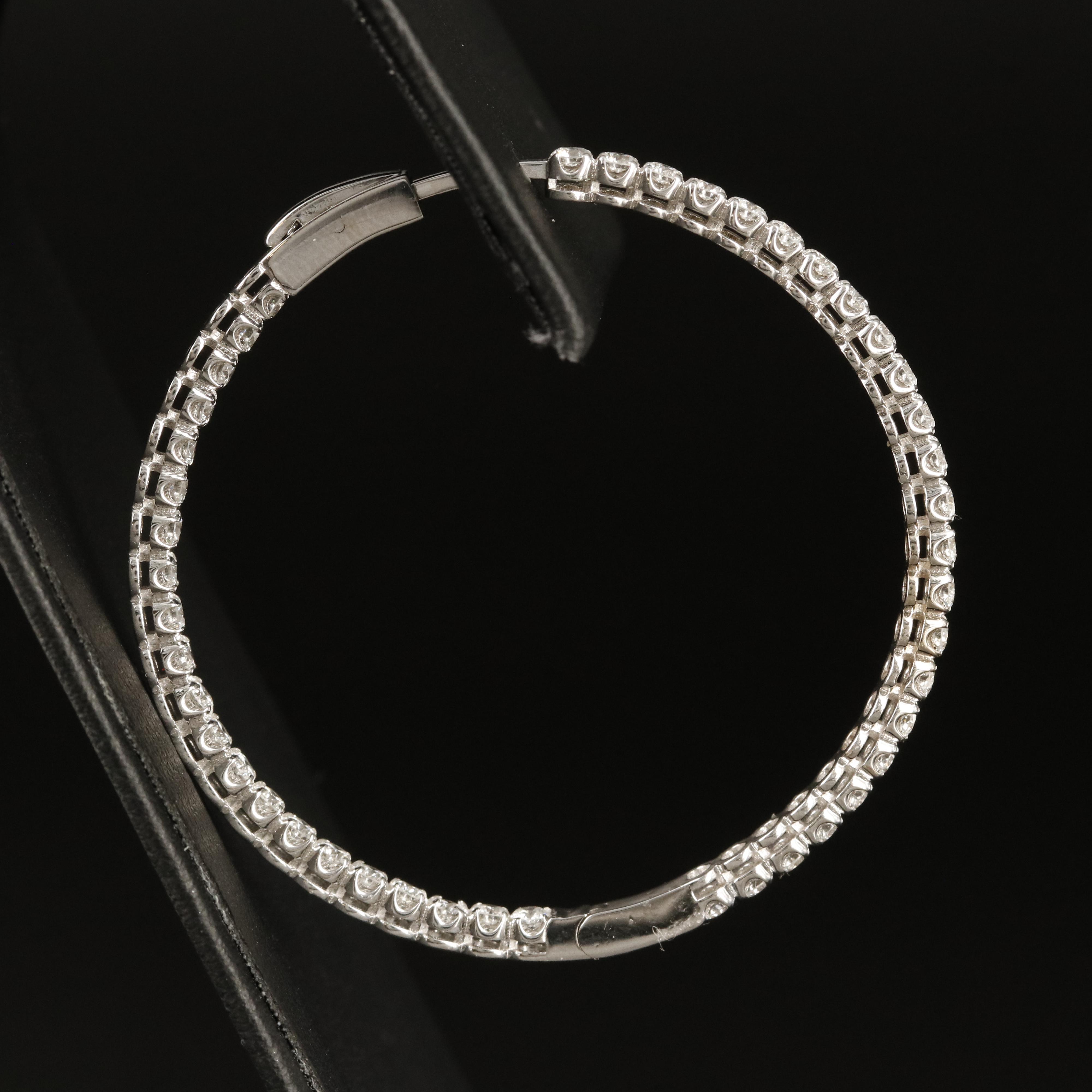 14K 3.07 CTW Diamond Inside-Out Hoop Earrings