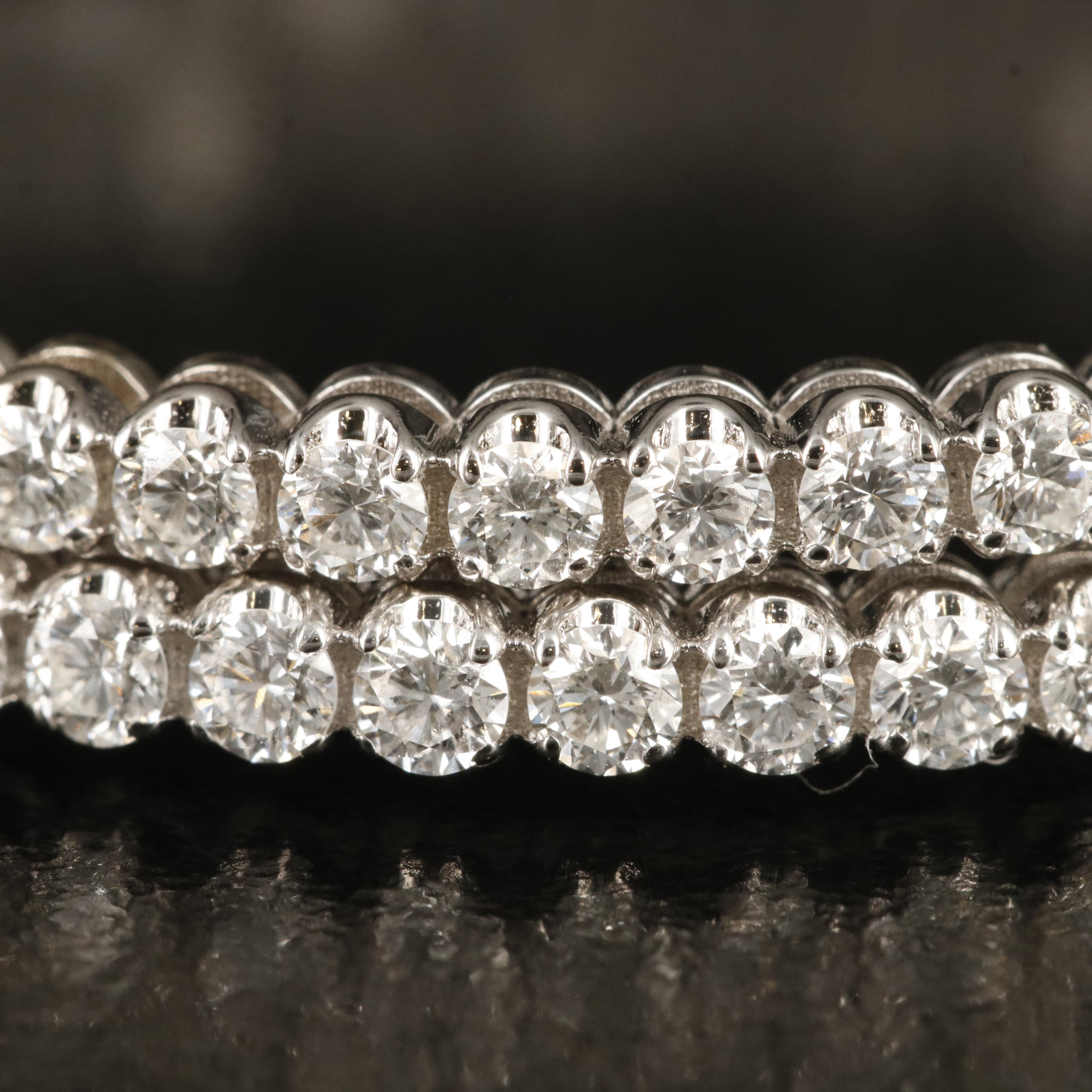 14K 3.07 CTW Diamond Inside-Out Hoop Earrings