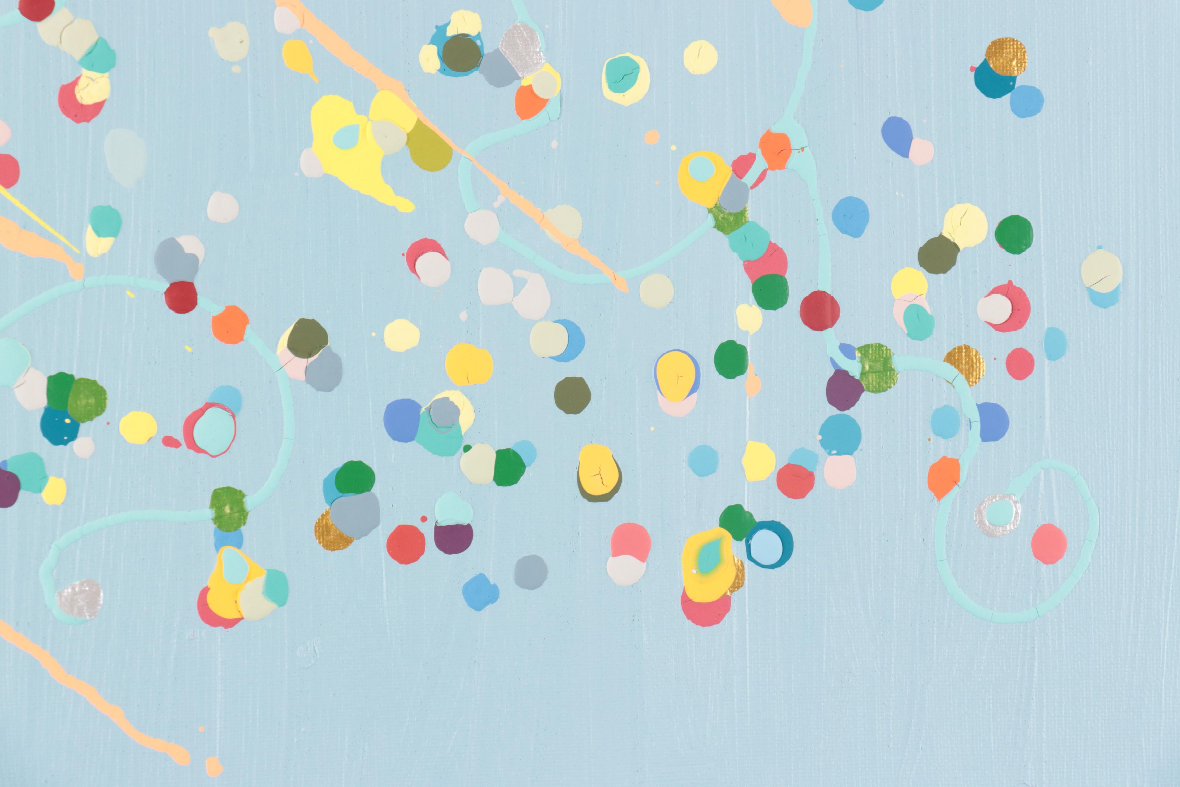 Yano Abstract Acrylic Painting "Moment," 2022