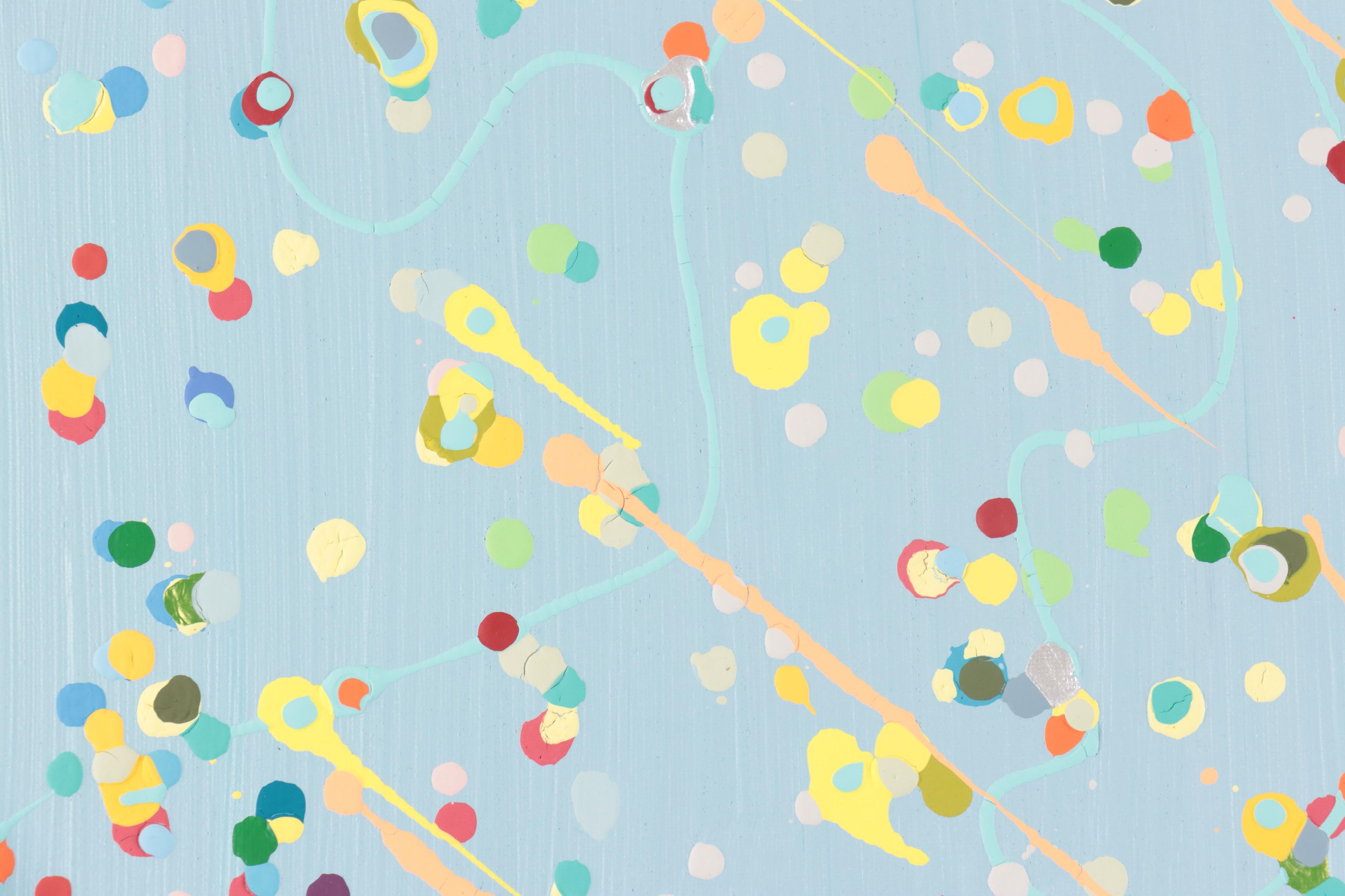 Yano Abstract Acrylic Painting "Moment," 2022