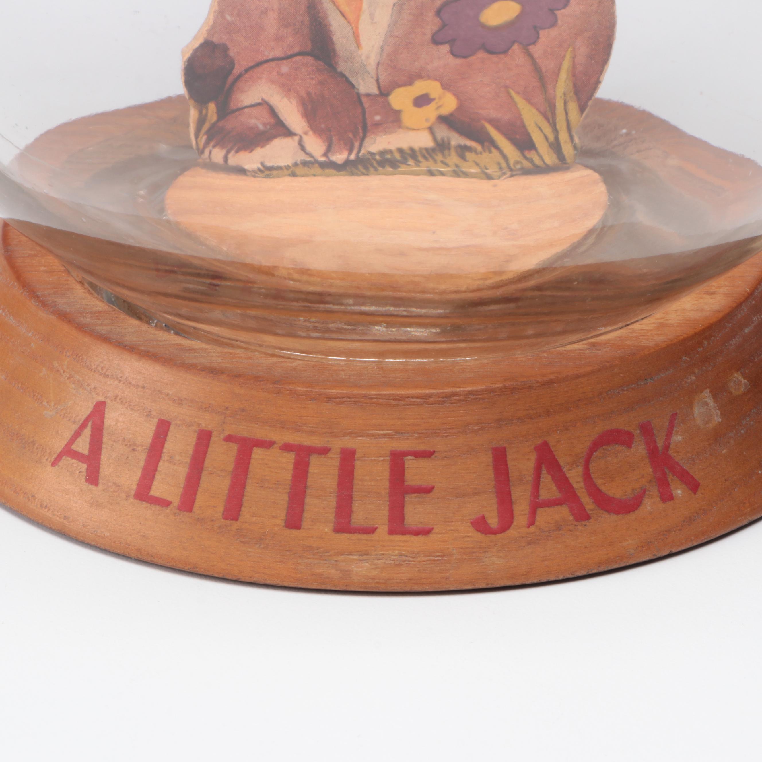 Vic Moran "A Little Jack" Rabbit Bubble Bank Coin Bank, Mid-20th C.