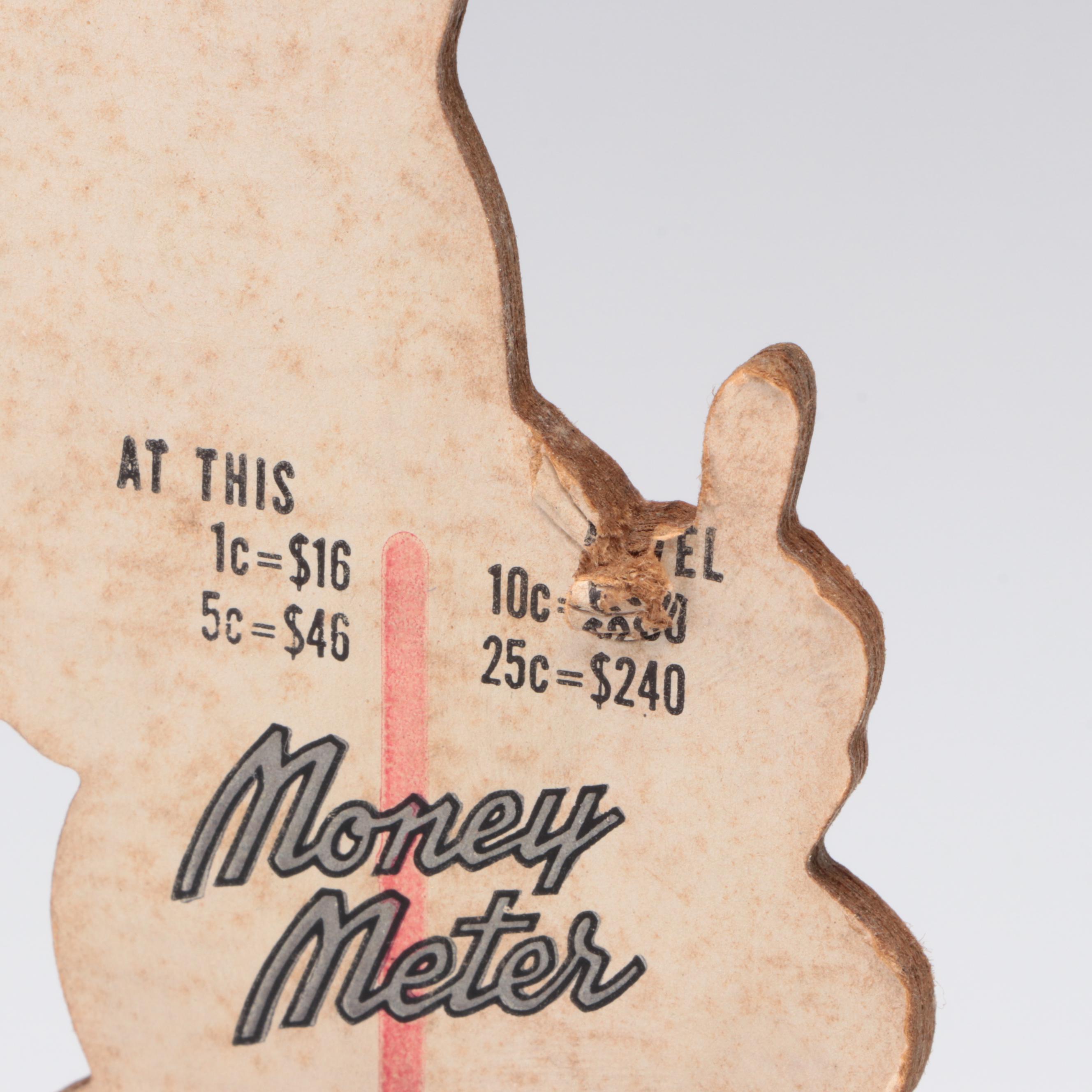 Vic Moran "A Little Jack" Rabbit Bubble Bank Coin Bank, Mid-20th C.