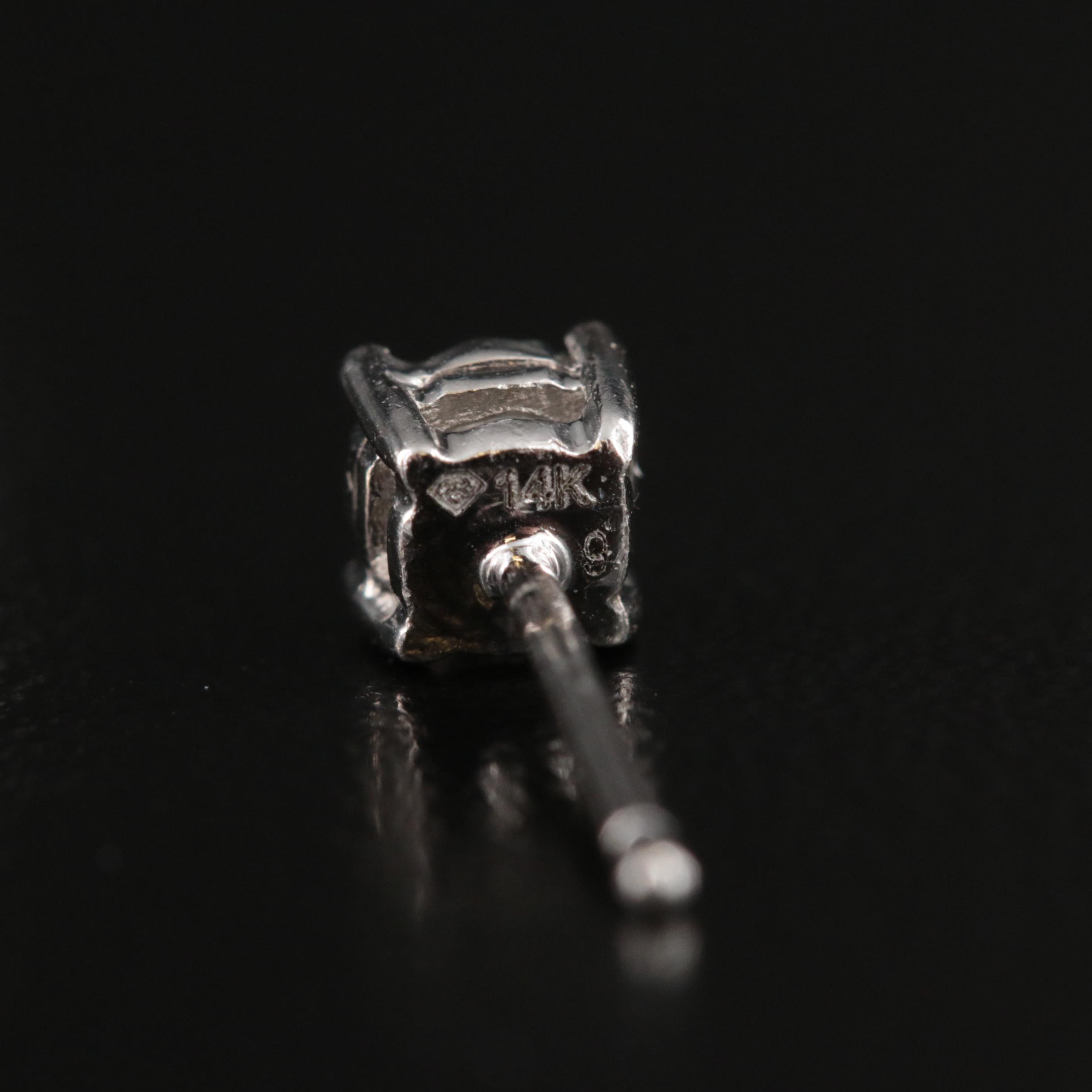 14K 0.24 CTW Diamond Stud Earrings