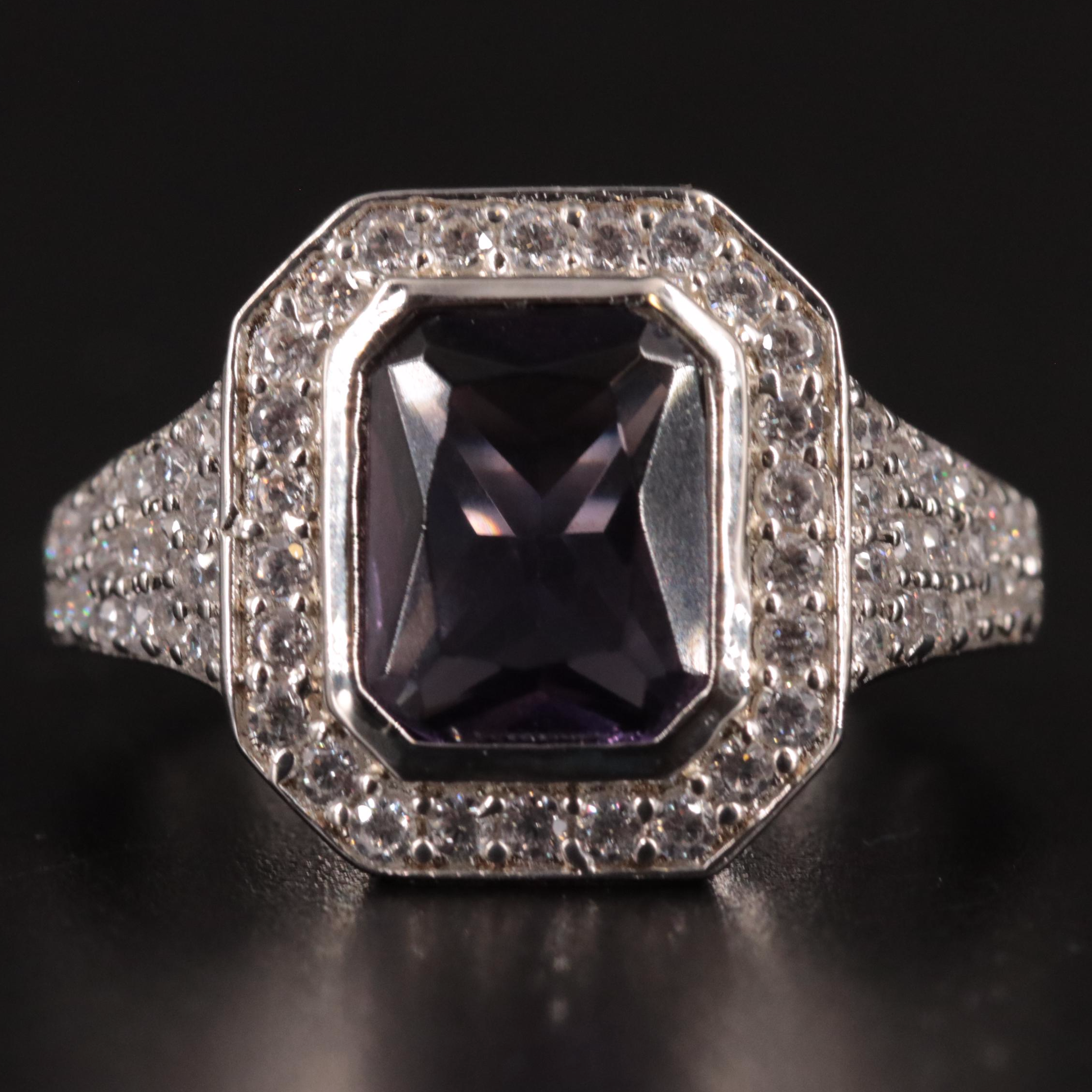 Sterling Silver Amethyst Ring