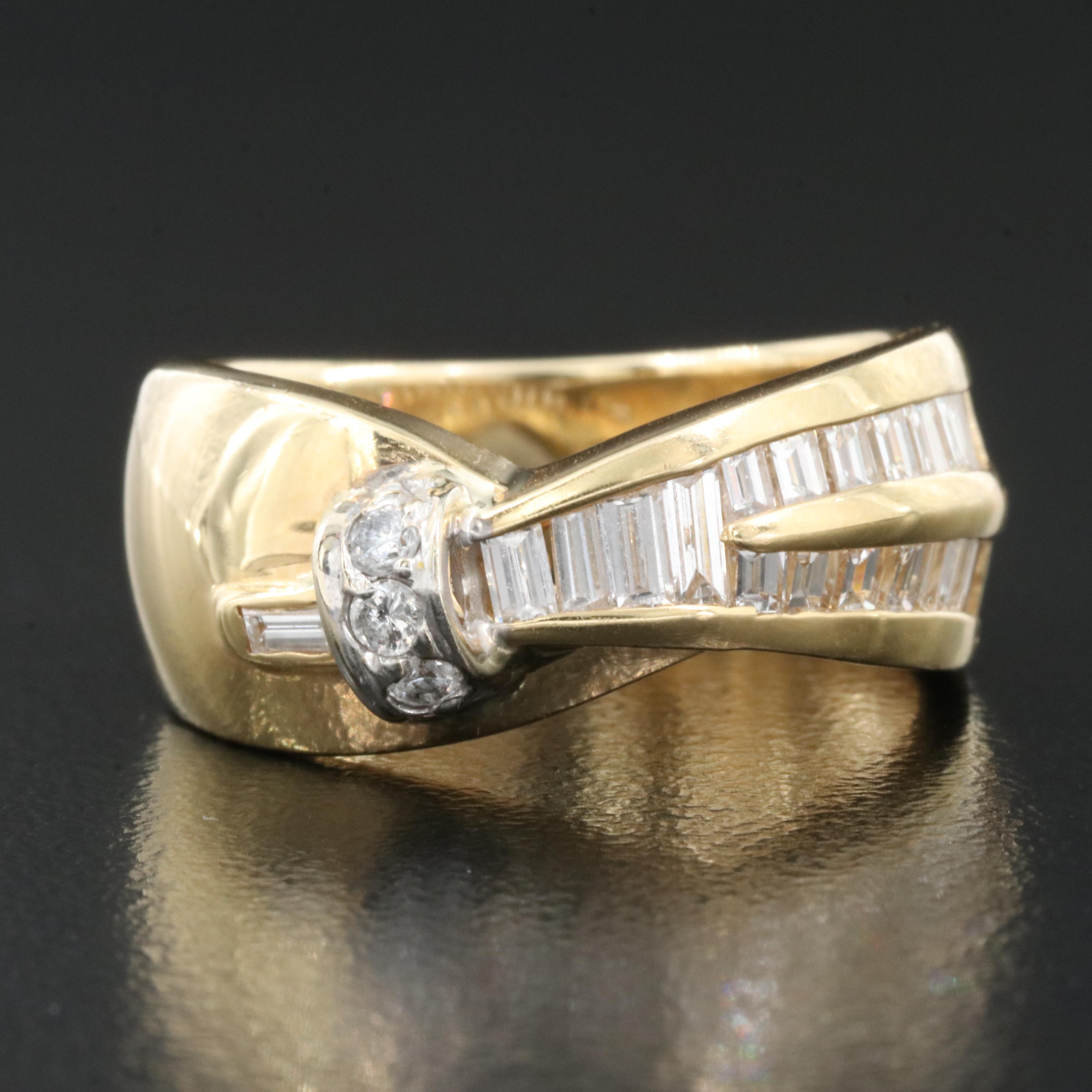 14K 1.03 CTW Diamond Ring