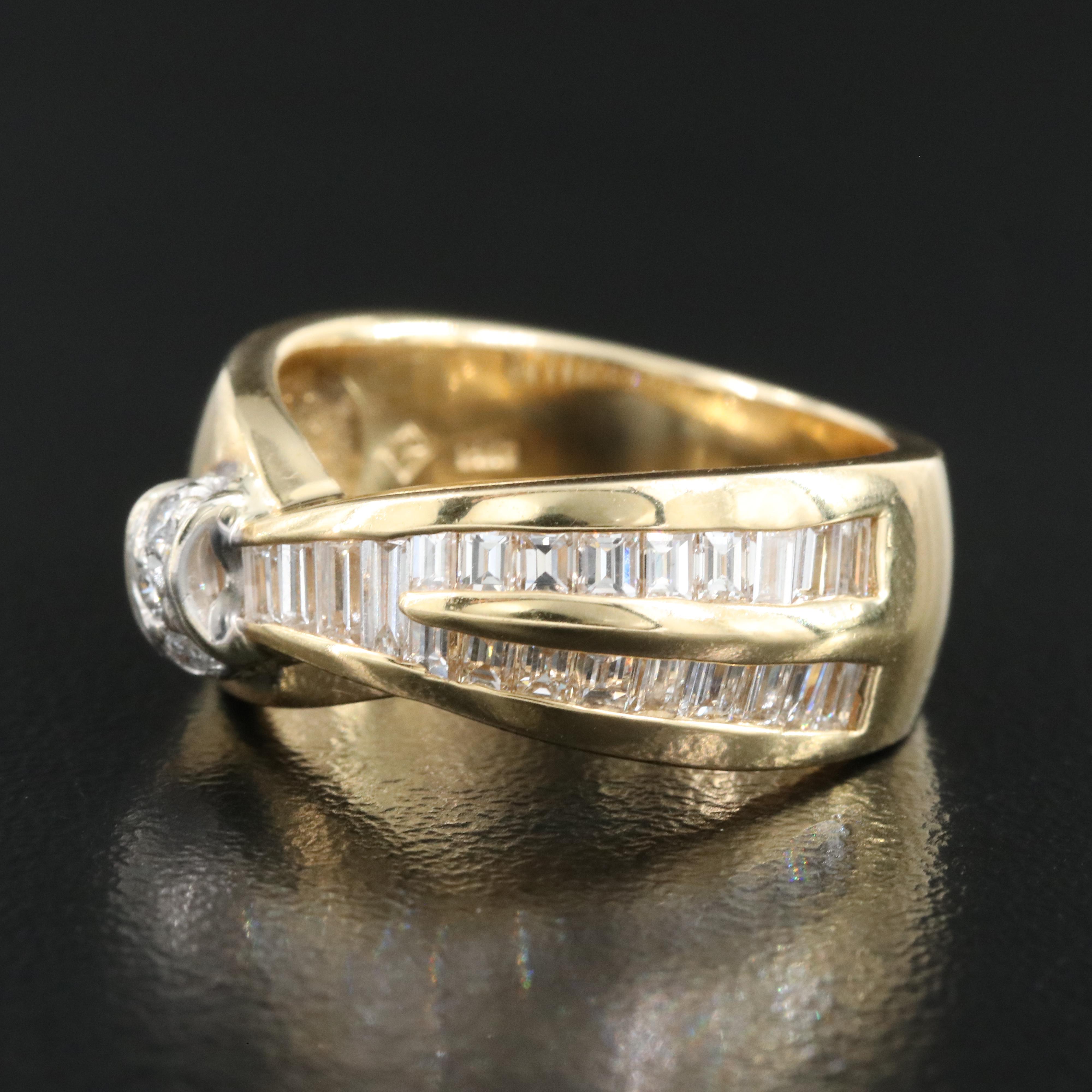 14K 1.03 CTW Diamond Ring