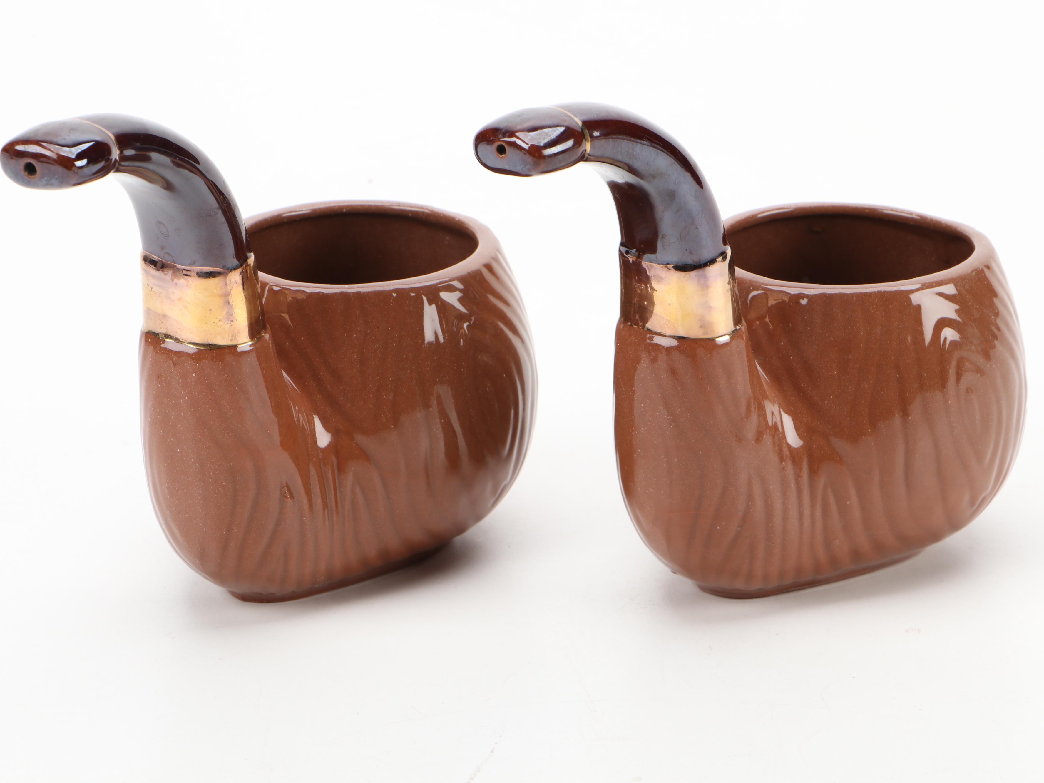 Nancy Pew Giftwares Co. with Other Figural Planters, Mid to Late 20th Century